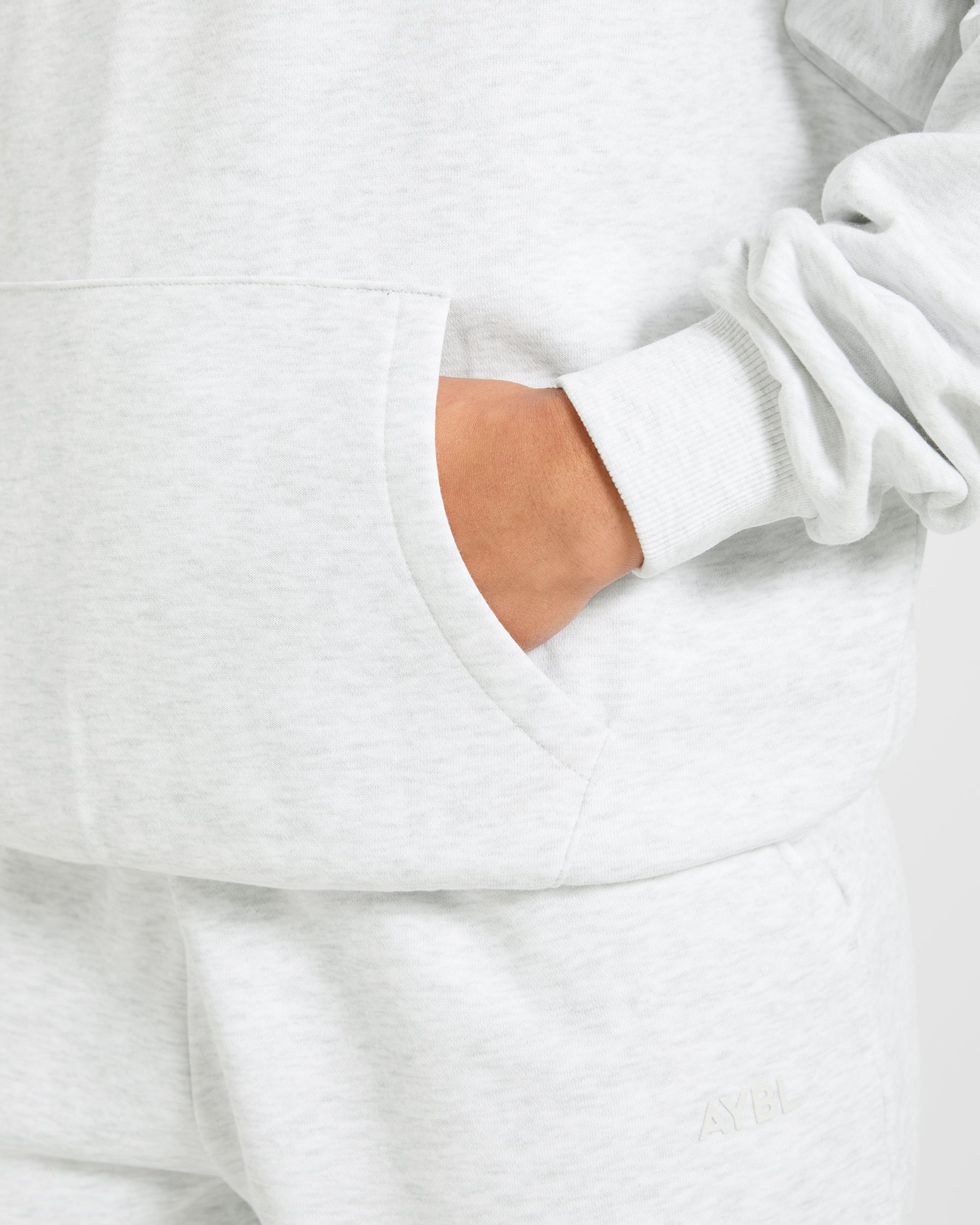 Lifestyle Oversized Hoodie - Heather Grau