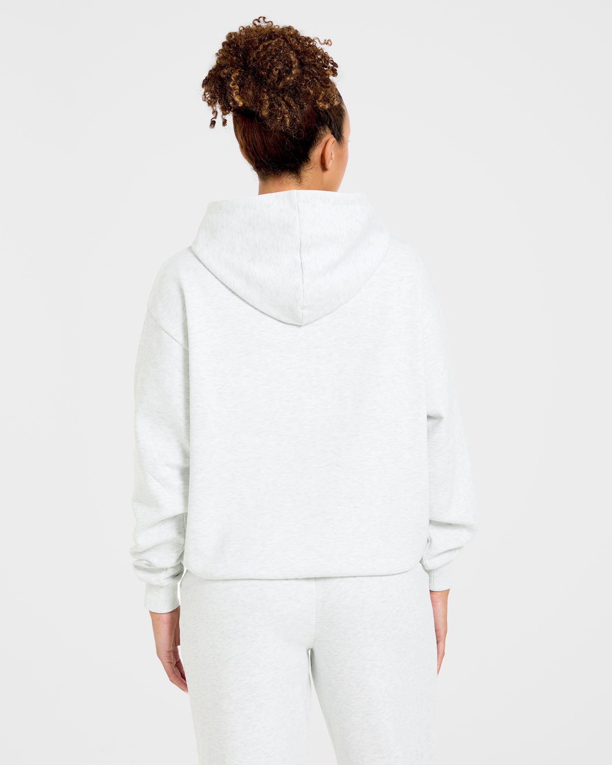 Lifestyle Oversized Hoodie - Heather Grau