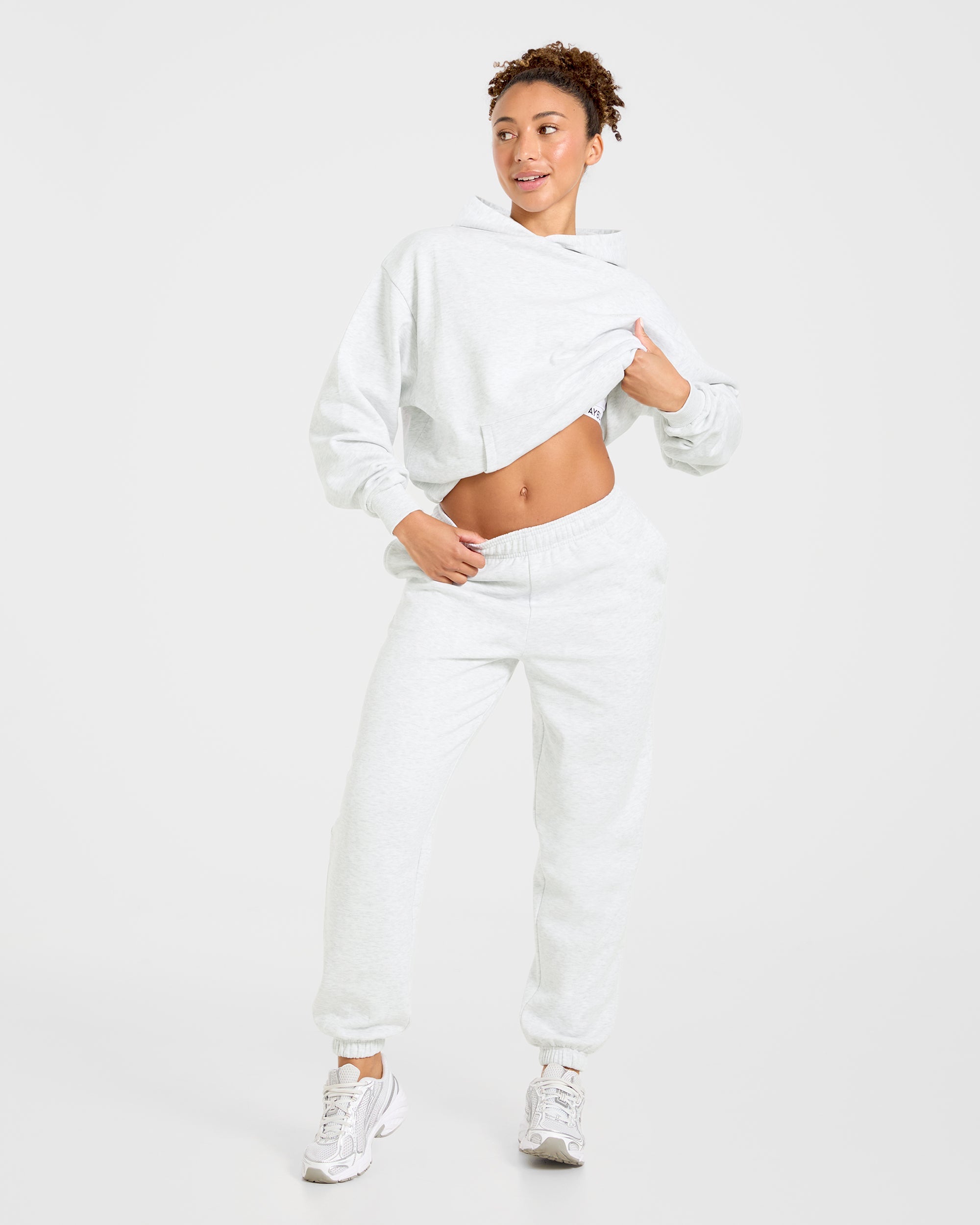 Lifestyle Oversized Joggers - Heather Grau