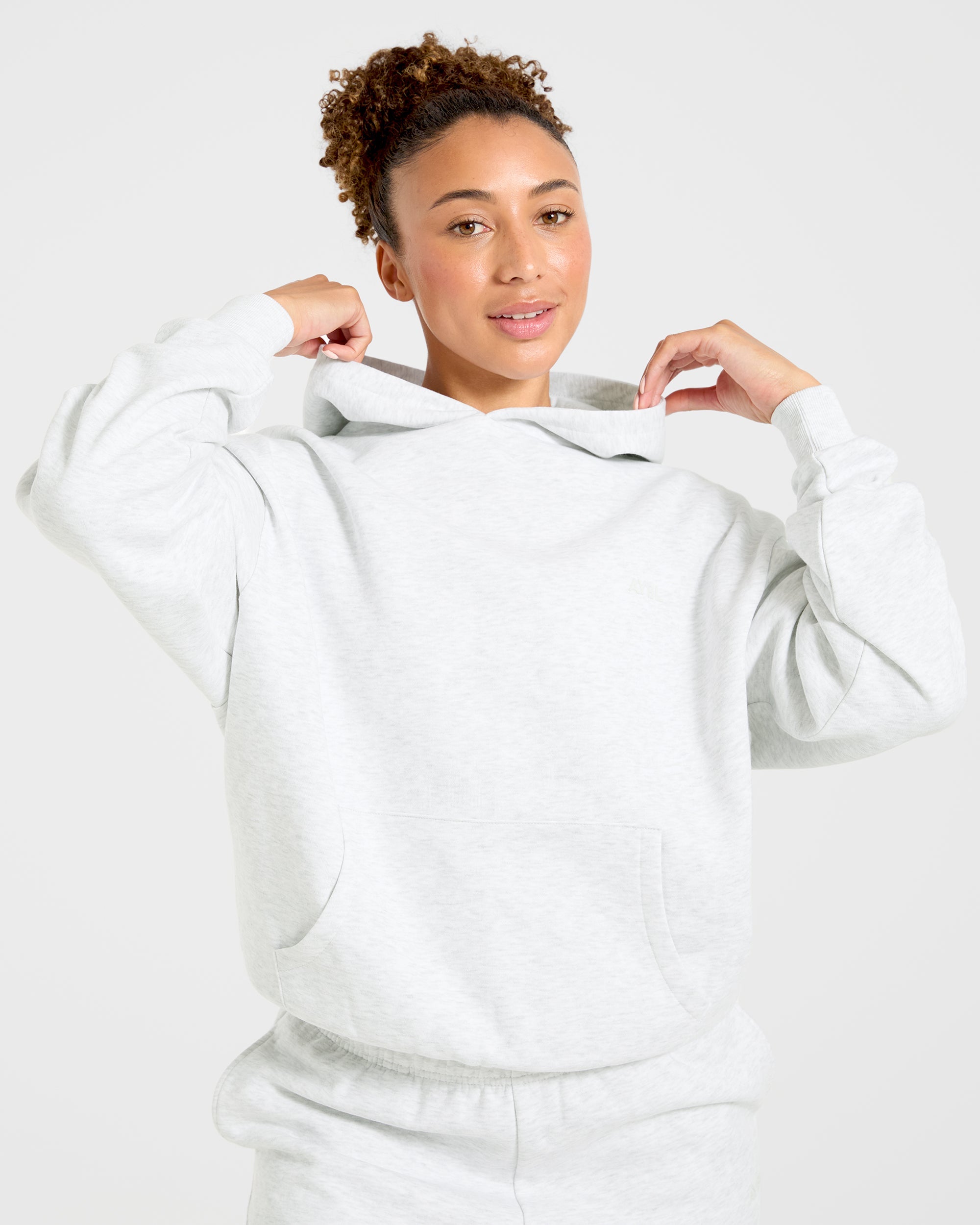 Lifestyle Oversized Hoodie - Heather Grau