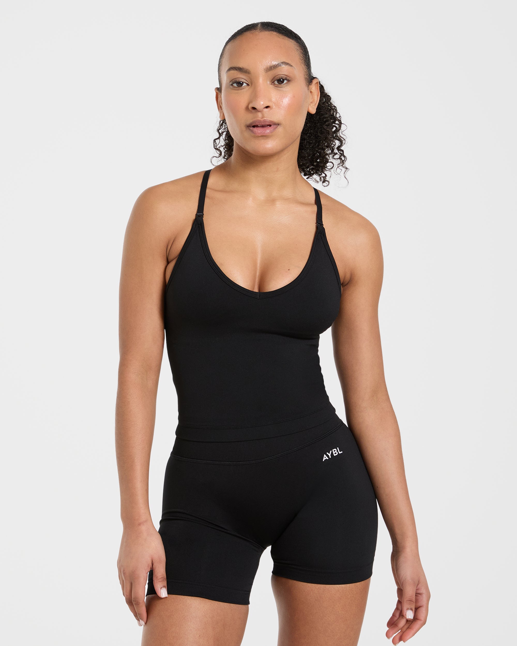 Adapt Seamless Tank Top - Schwarz