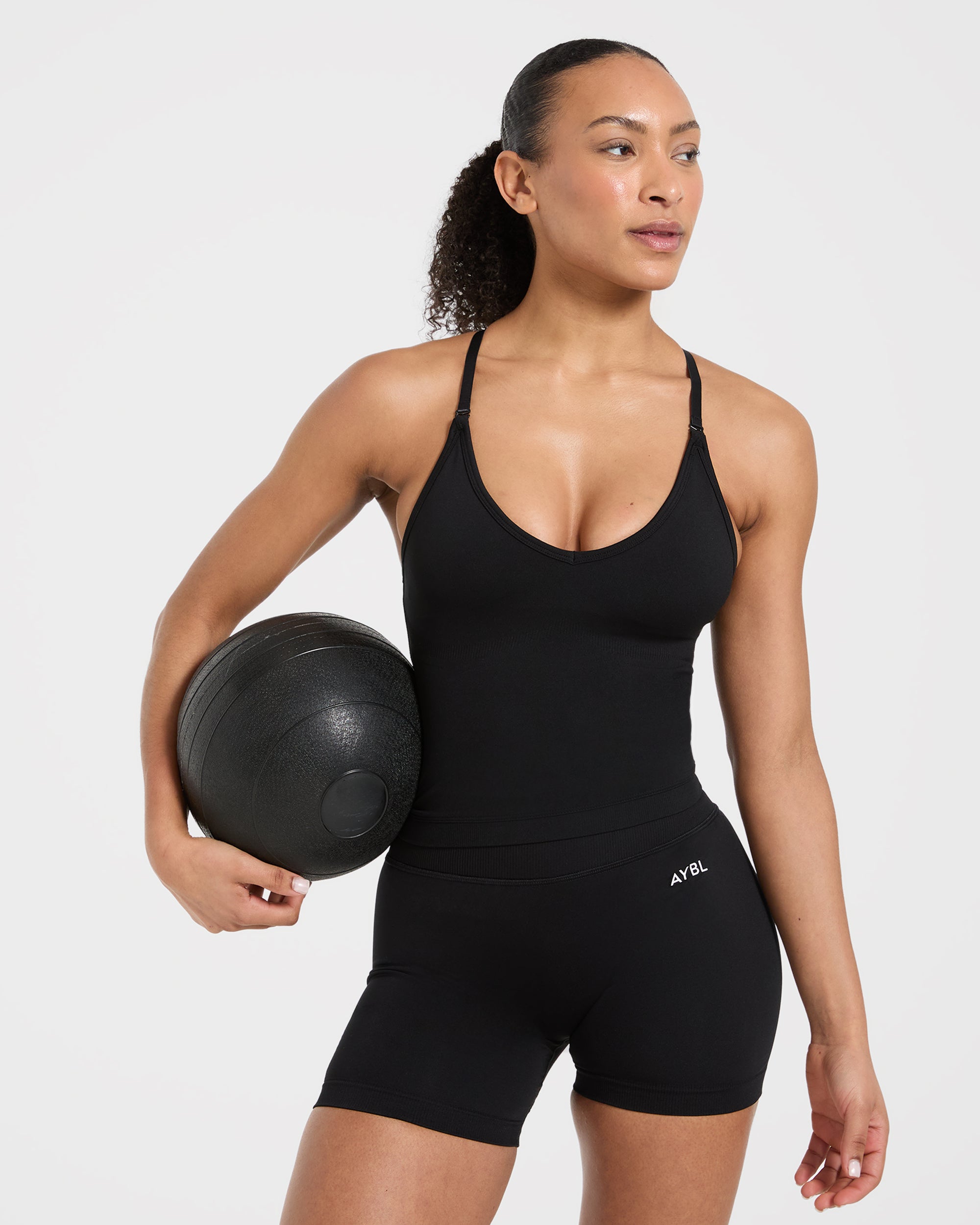Adapt Seamless Tank Top - Schwarz