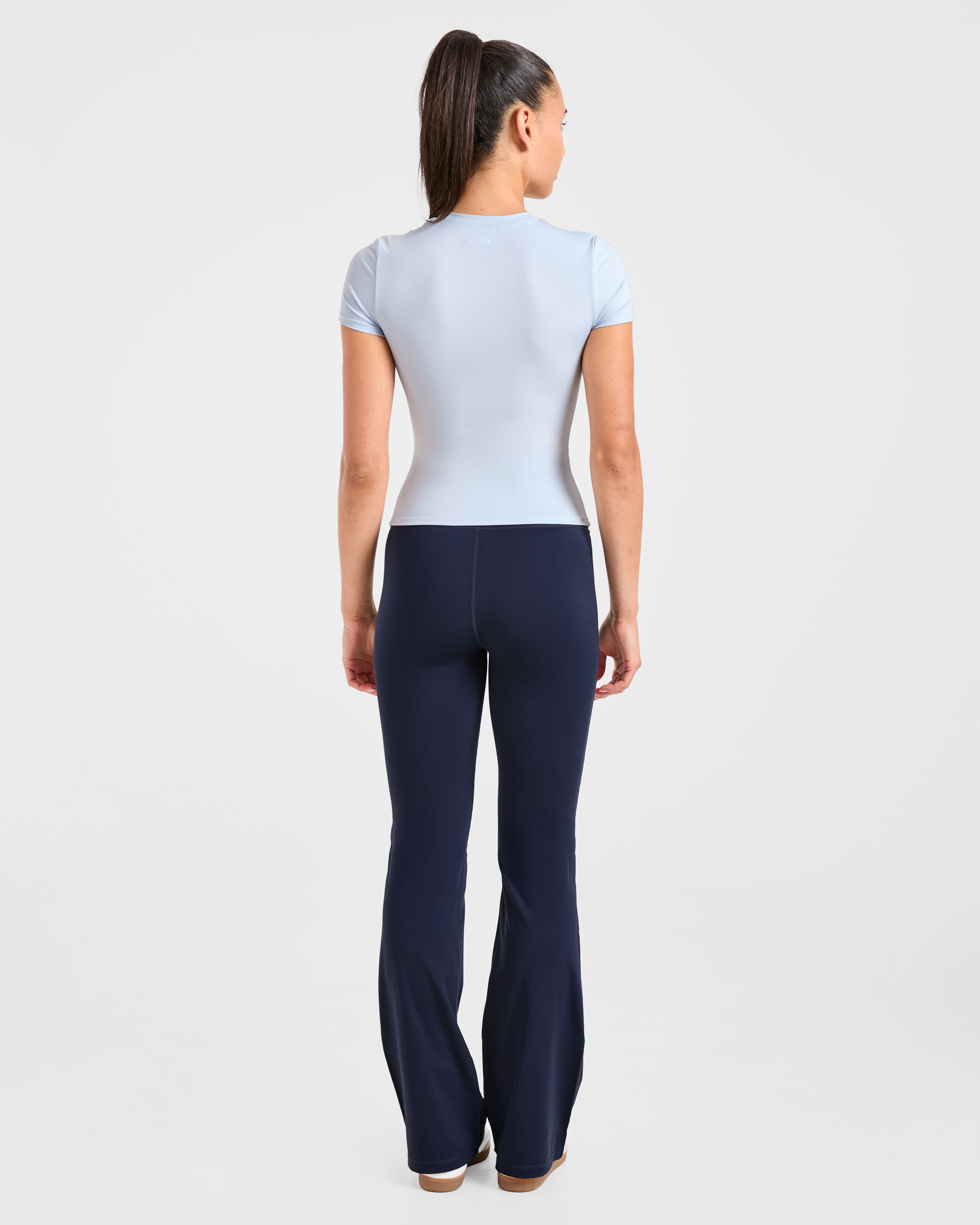 Sculpt T Shirt - Pastel Blau