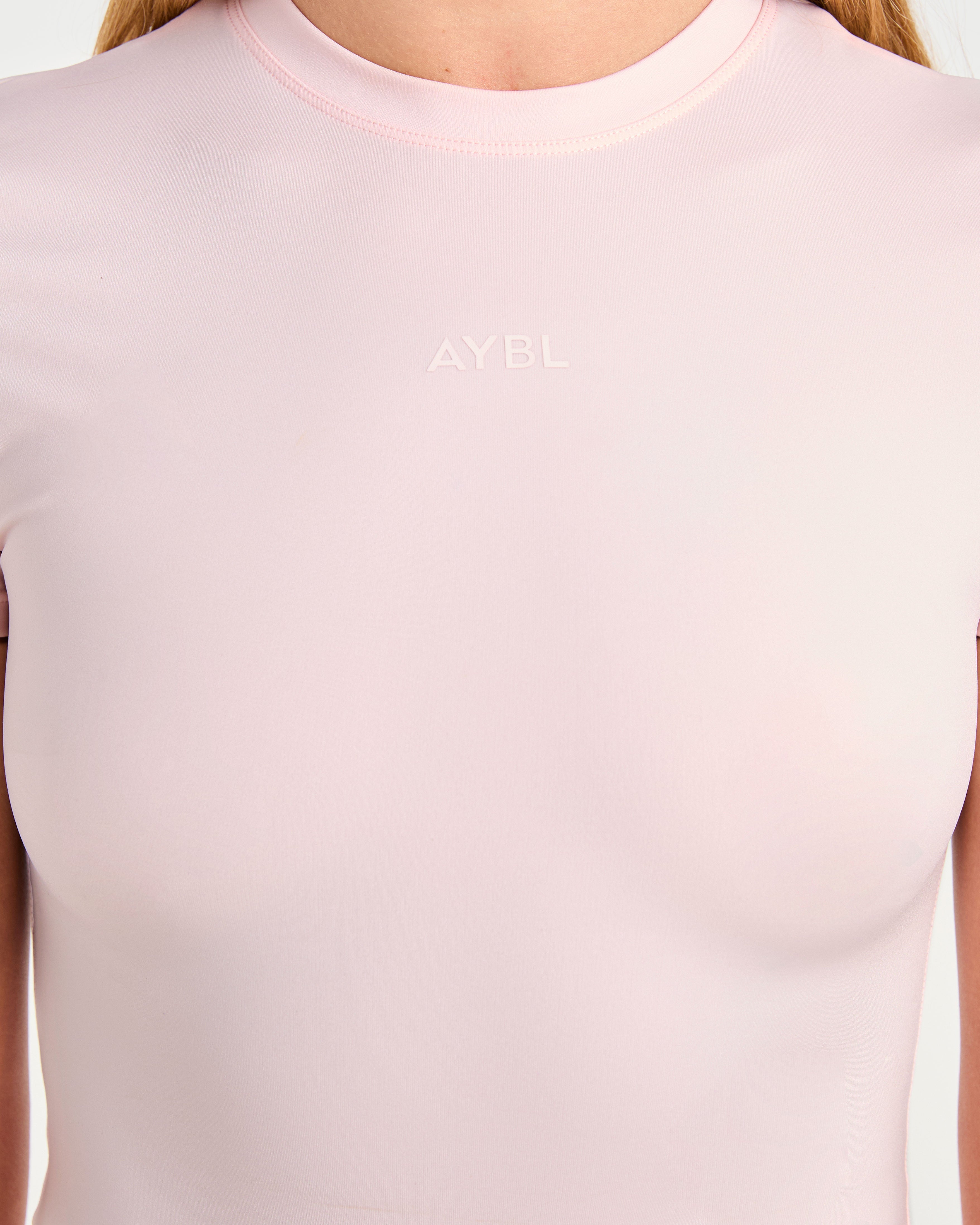 Sculpt T Shirt - Pastel Rosa