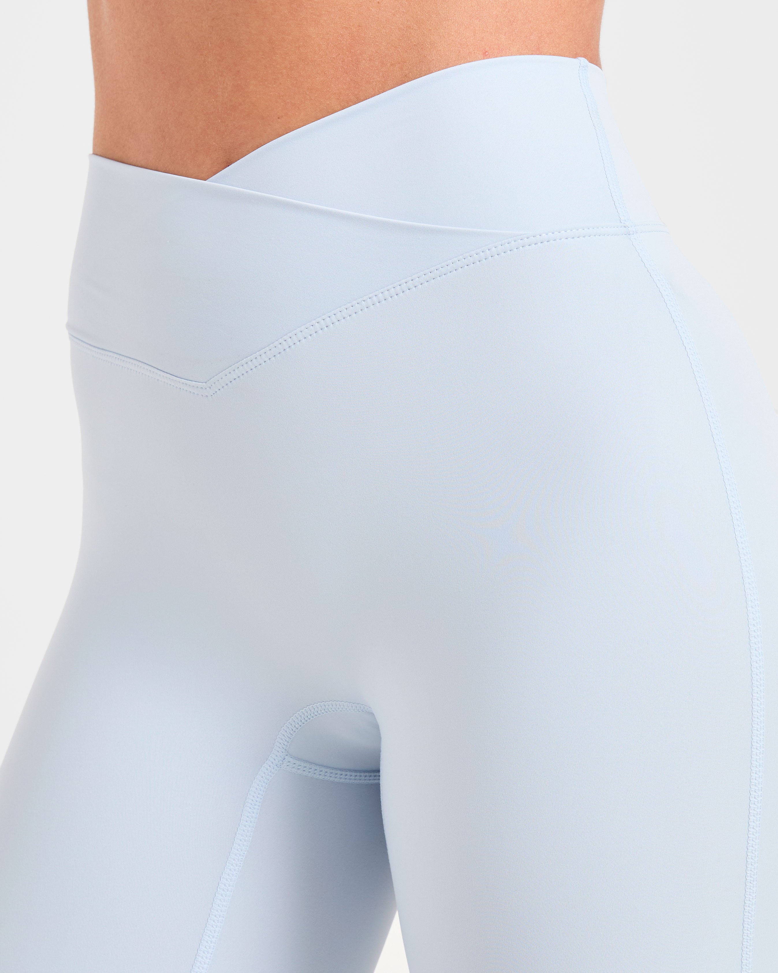 Sculpt Wrap Leggings - Iced Blau