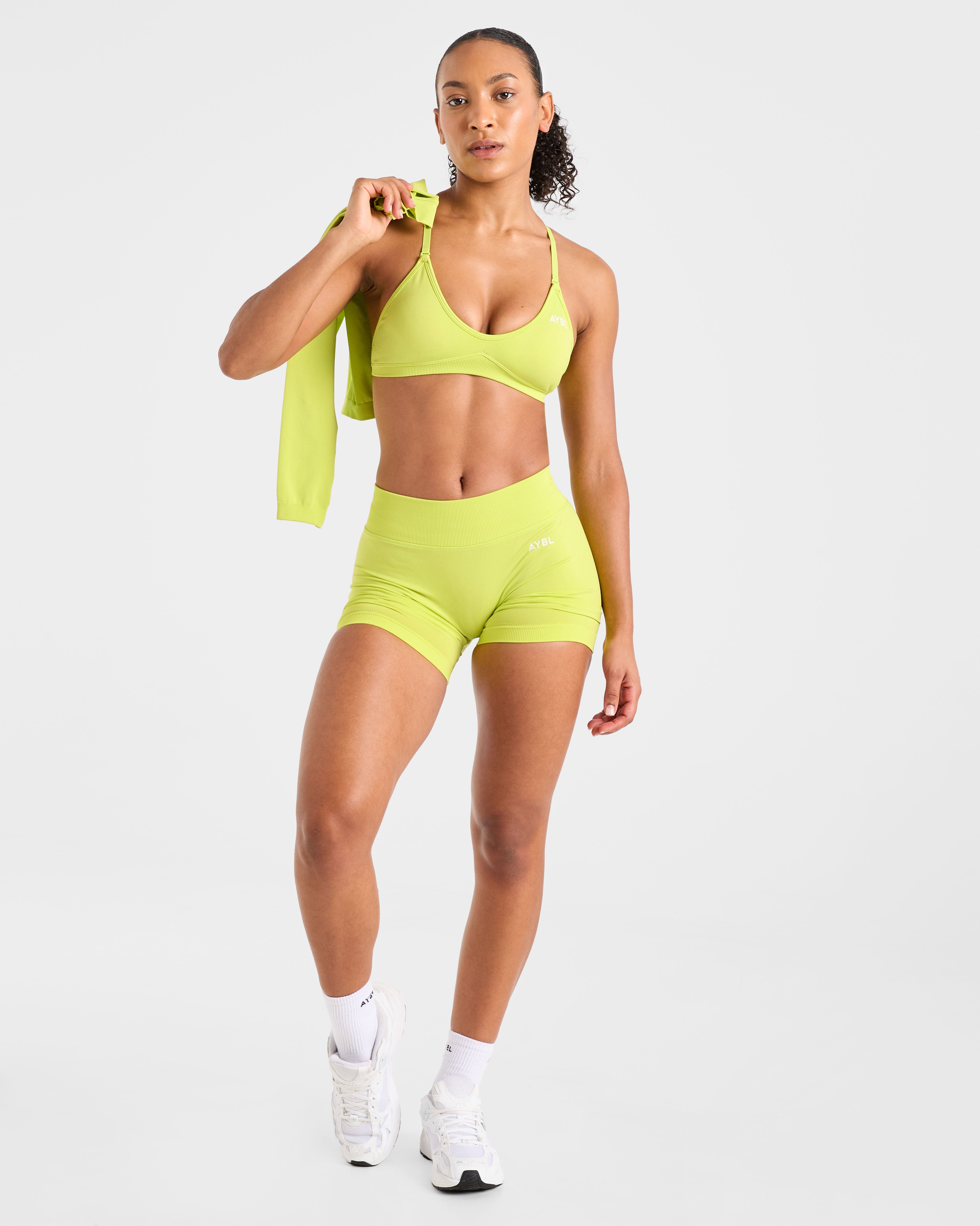 Adapt Seamless Shorts - Lime Grün