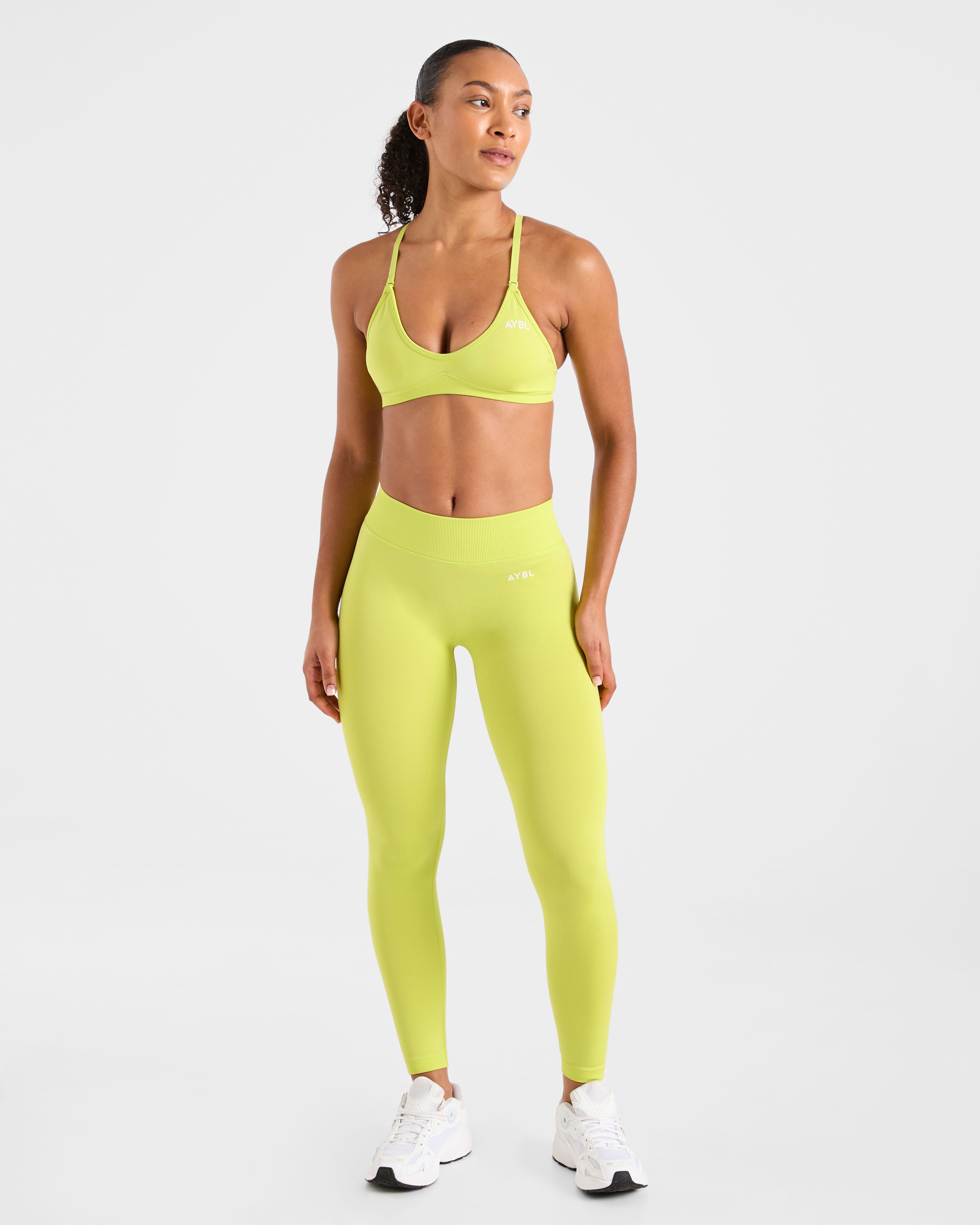 Adapt Seamless Leggings - Lime Grün
