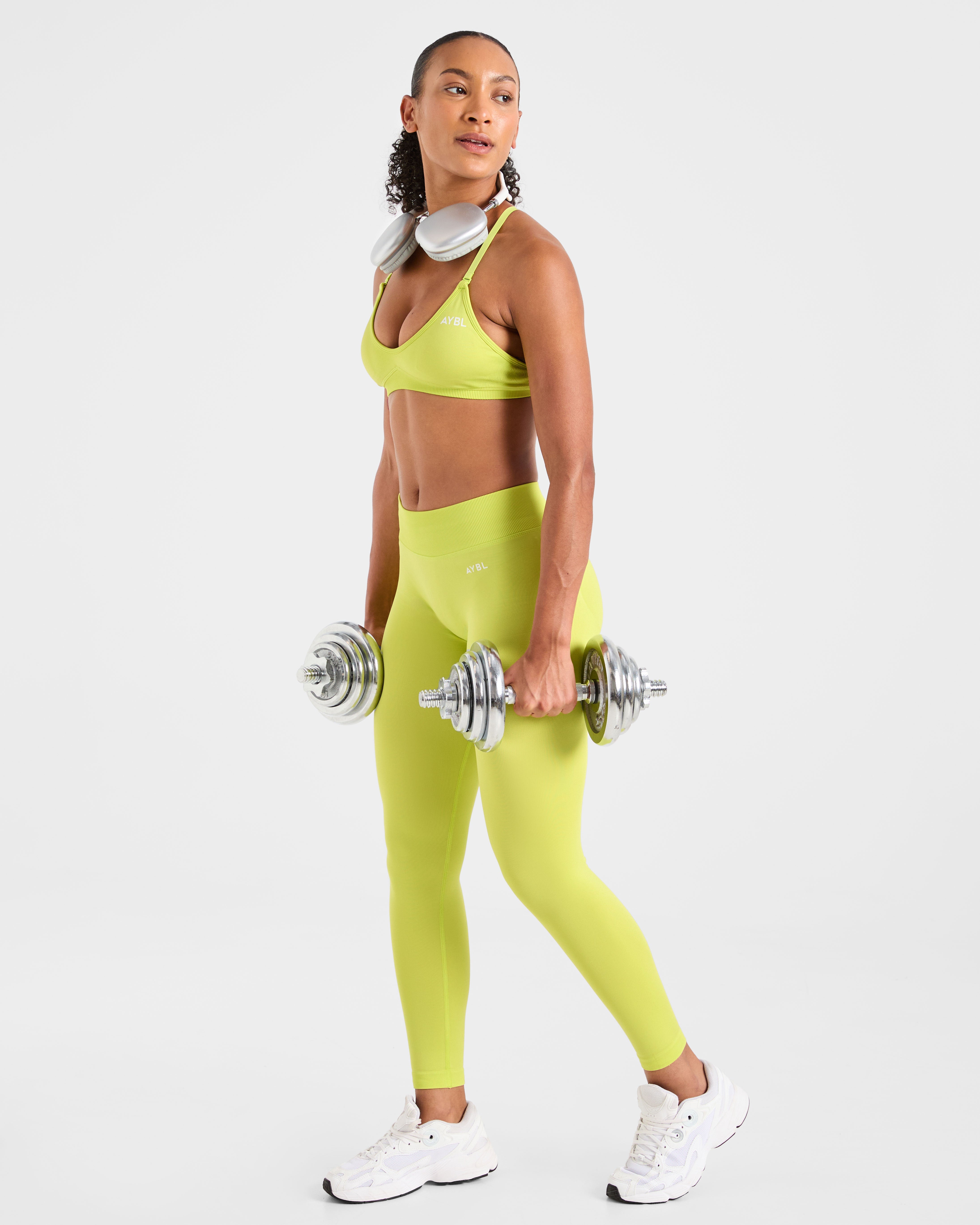 Adapt Seamless Leggings - Lime Grün