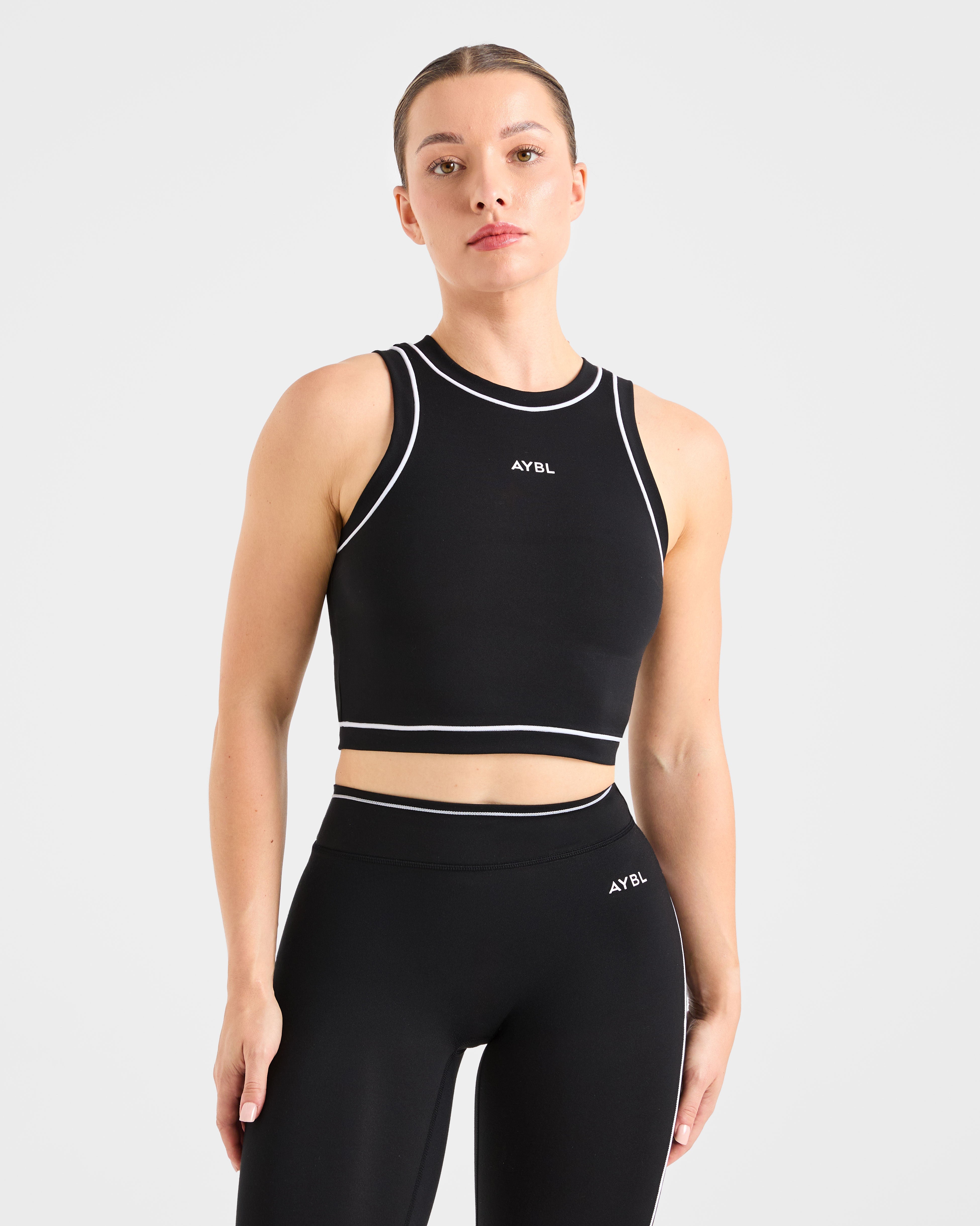 Form Tank Top - Schwarz