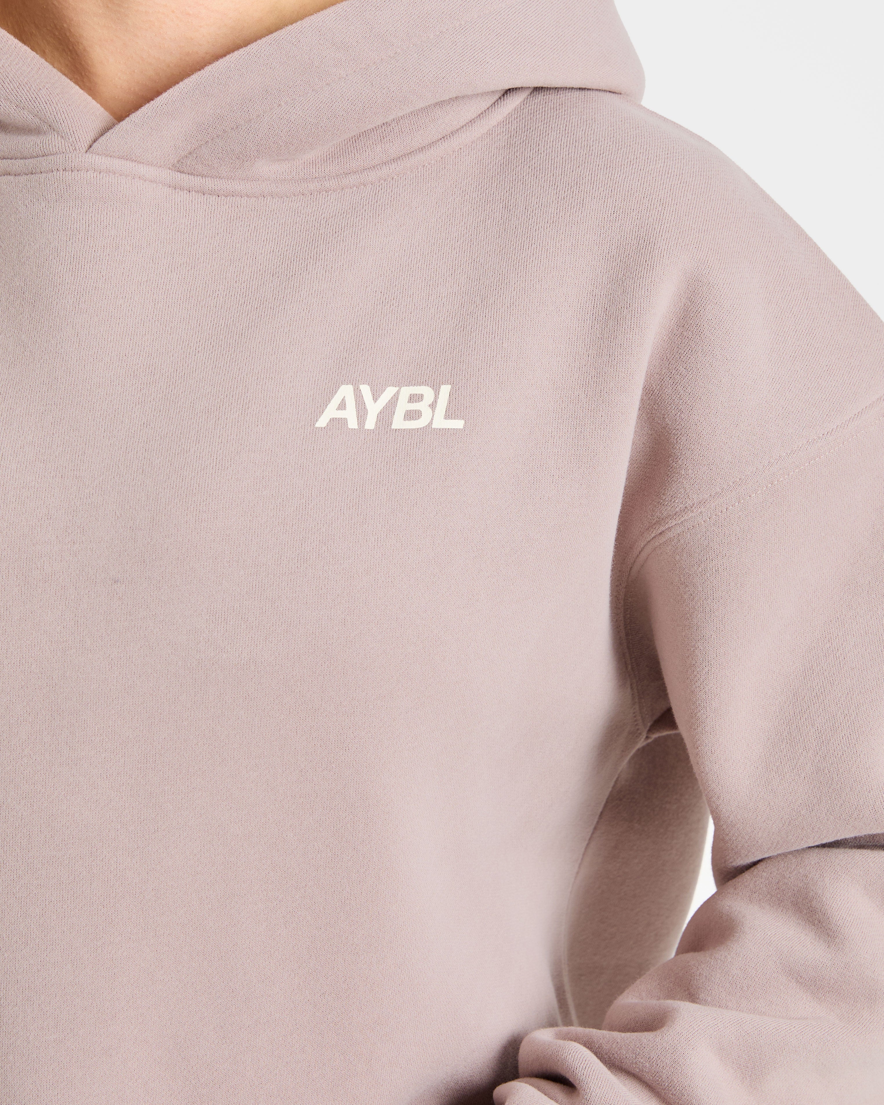 AYBL Sports Club Oversized Hoodie - Mink Rosa