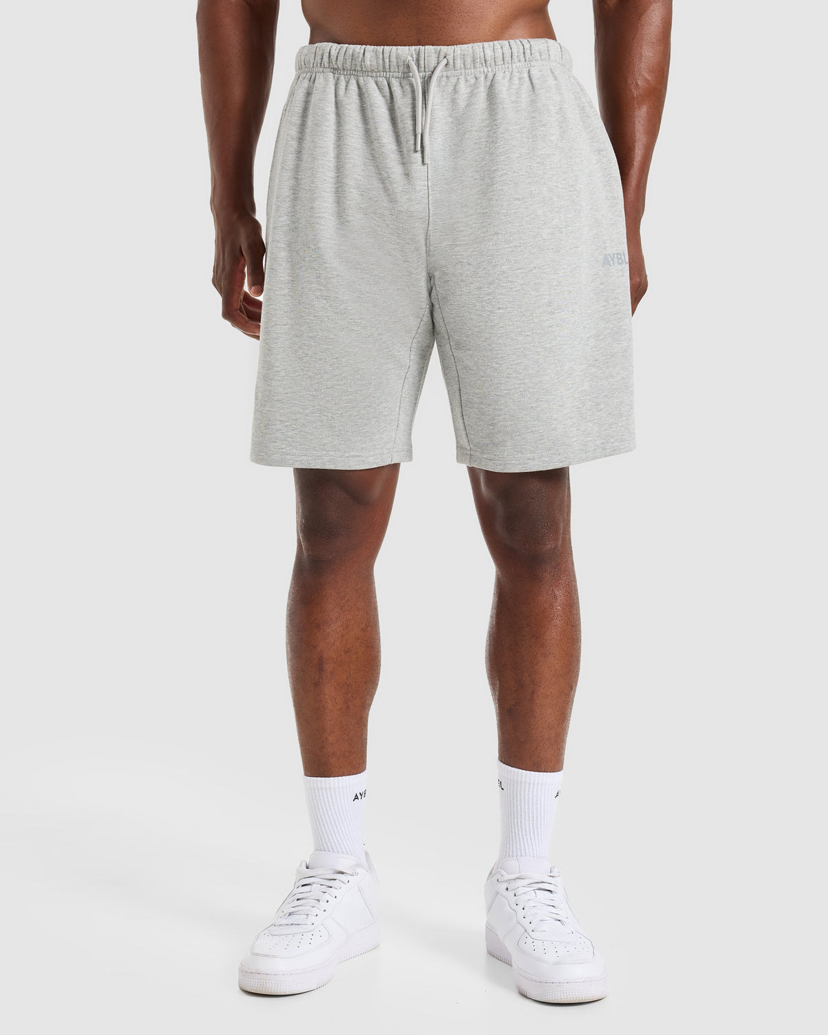 Craft Oversized Shorts - Mid Marl Grau