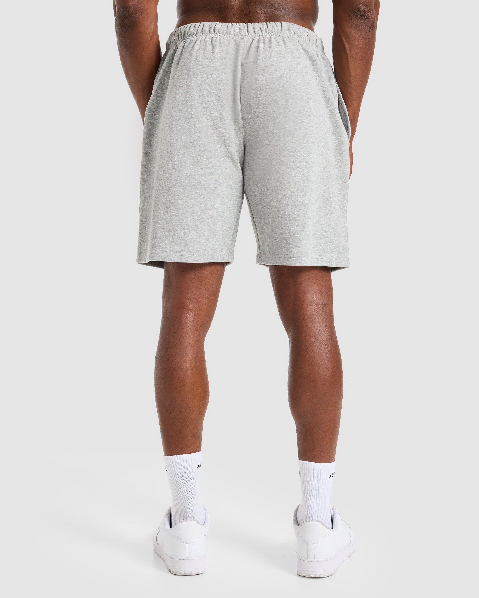 Craft Oversized Shorts - Mid Marl Grau