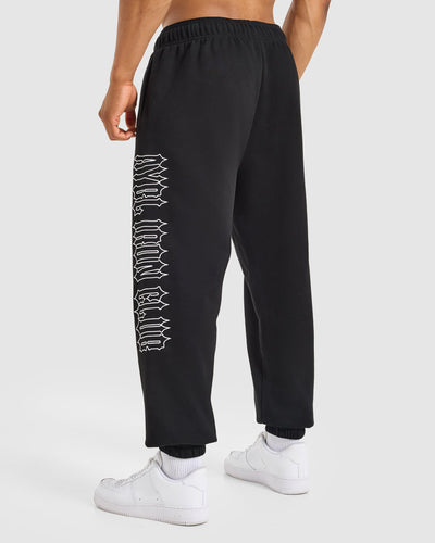 AYBL Iron Club Oversized Joggers - Schwarz