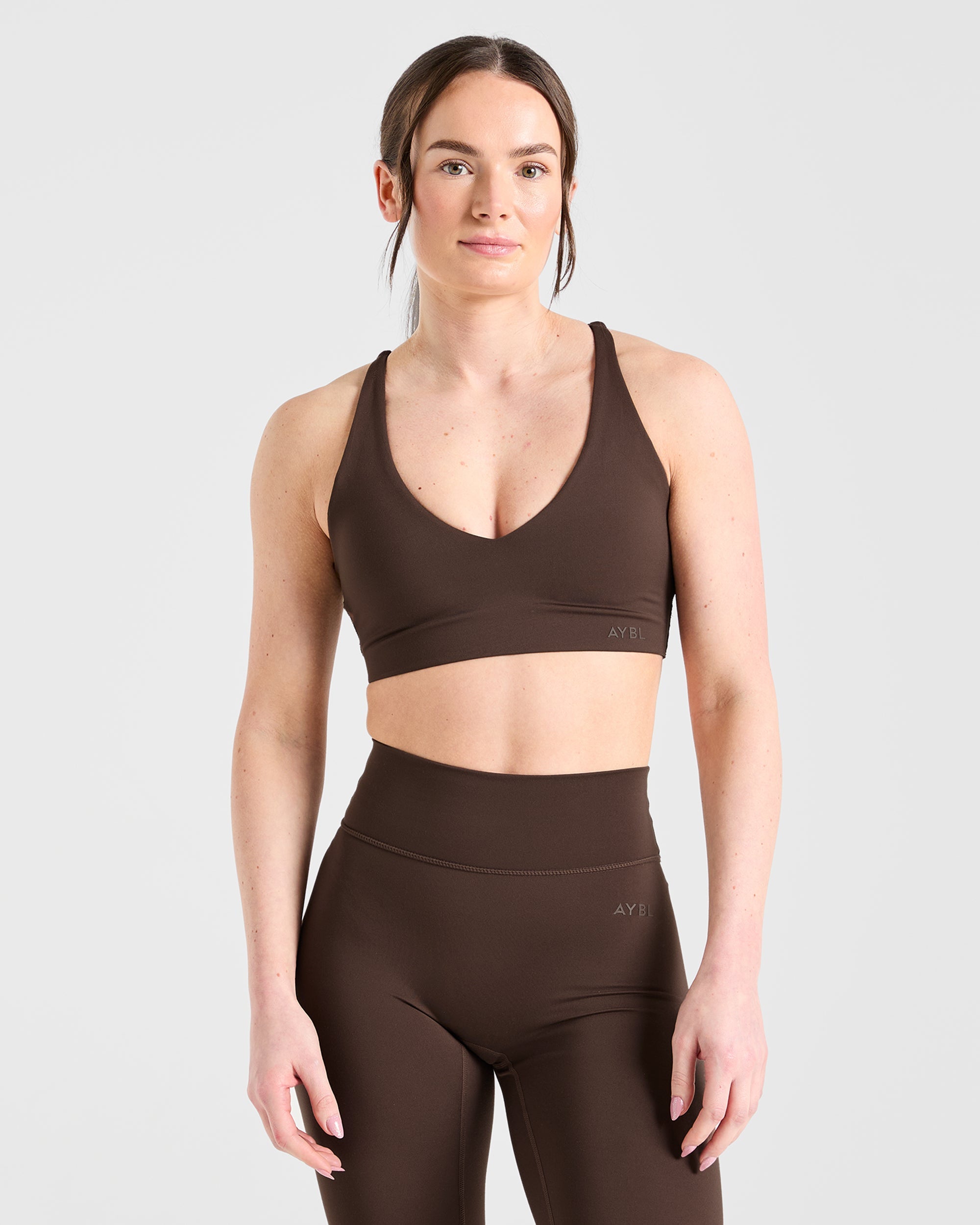 Staple Sports Bra - Braun