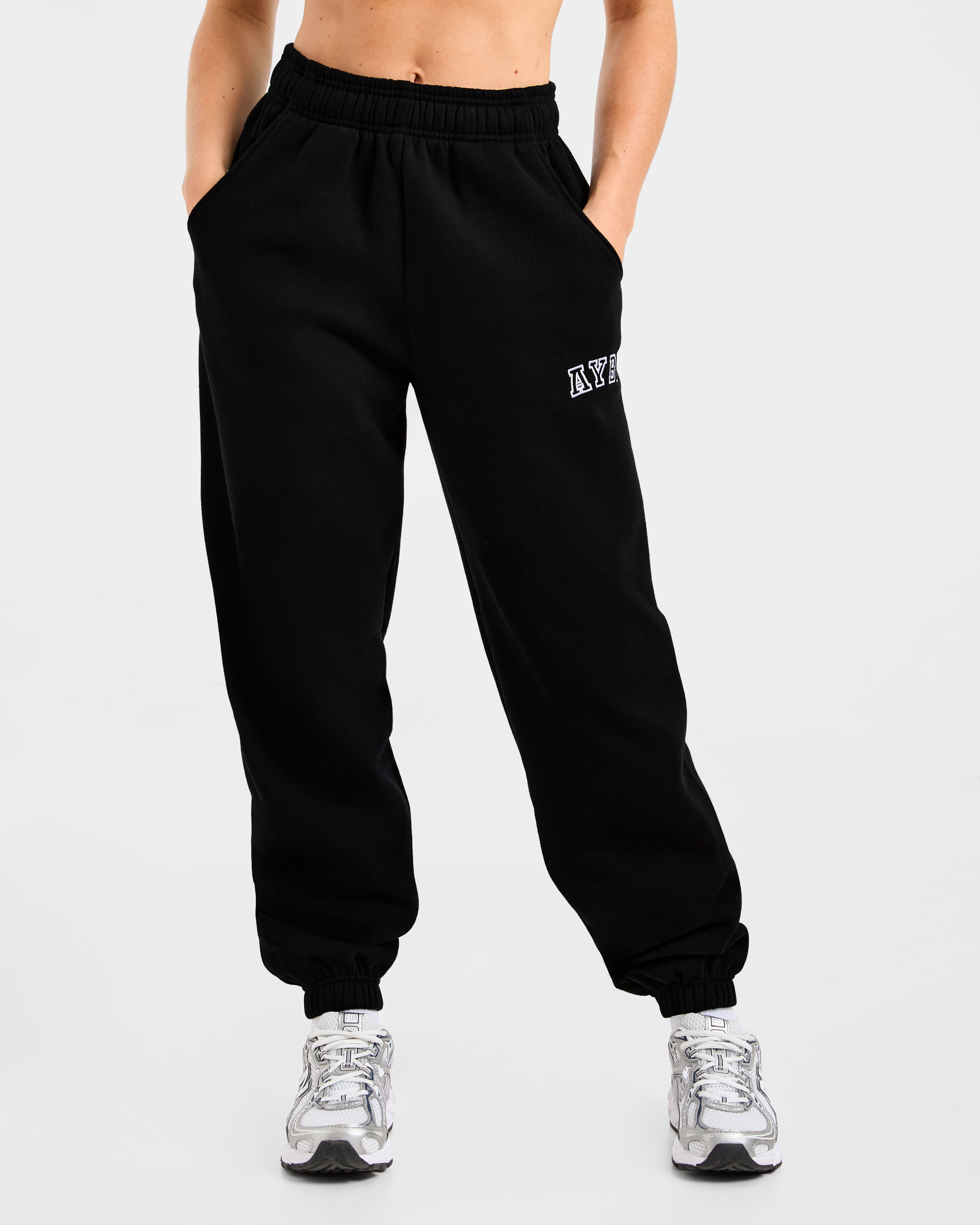 Varsity 2.0 Oversized Joggers - Schwarz