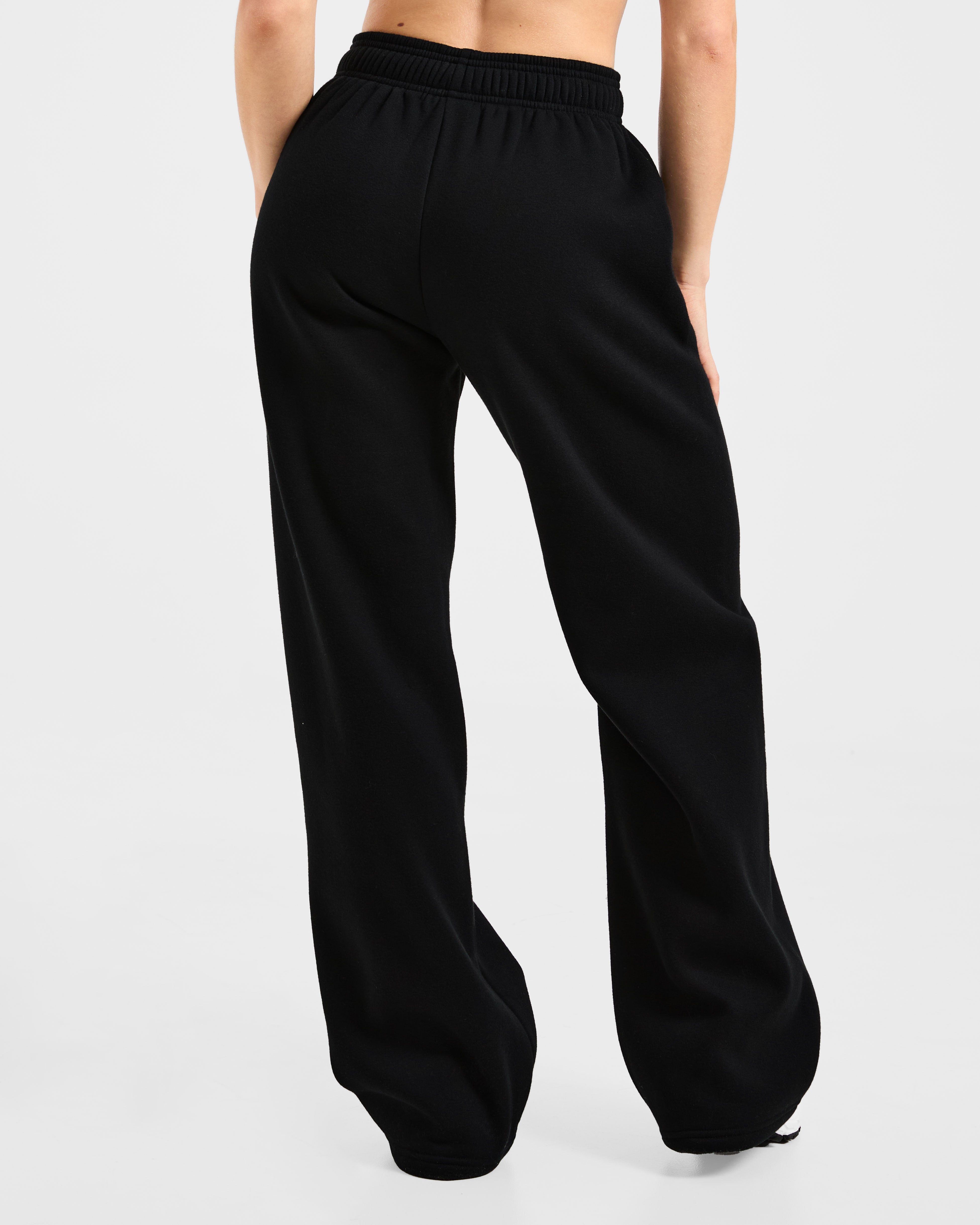 Varsity 2.0 Oversized Straight Leg Joggers - Schwarz