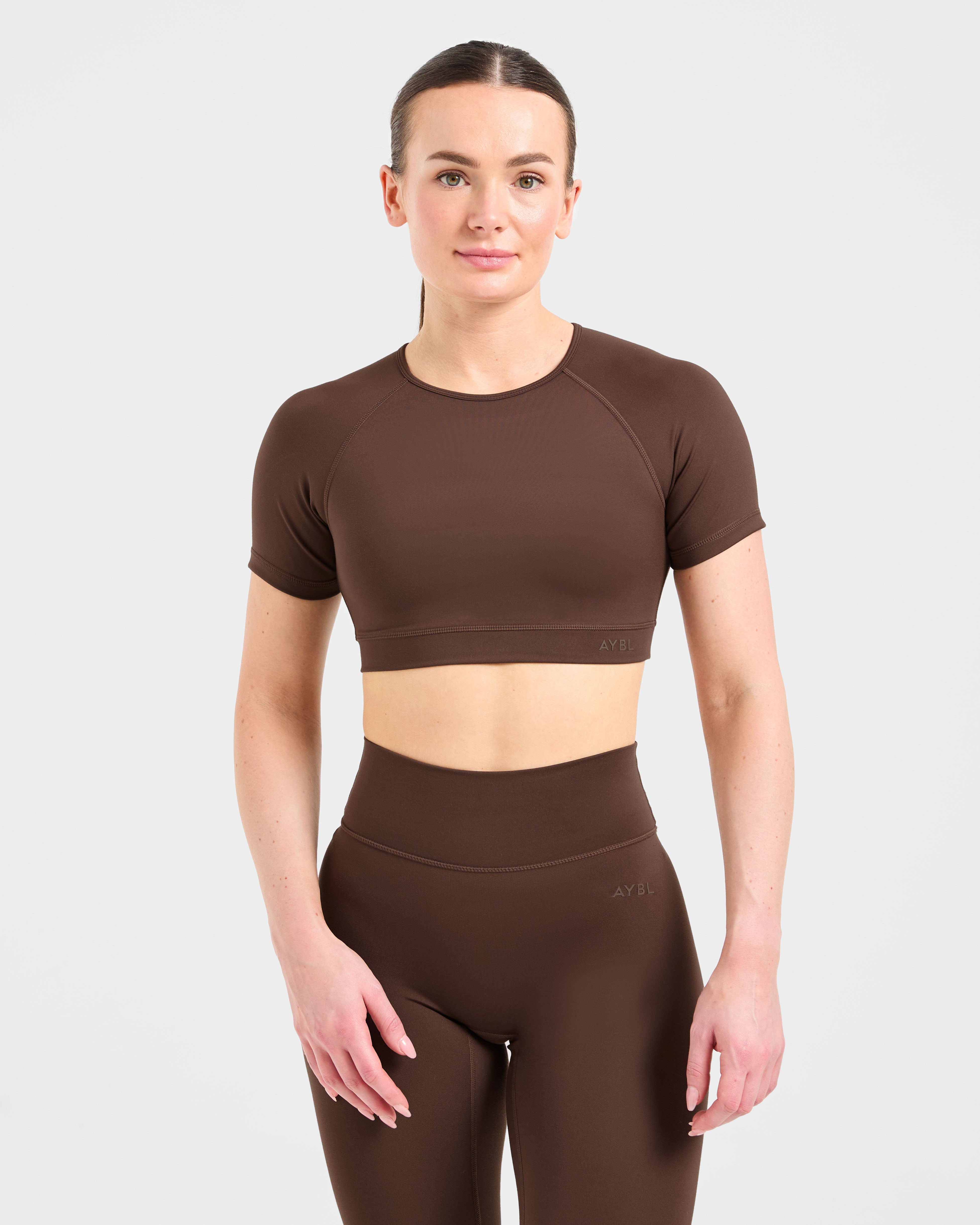 Staple Crop Top - Braun