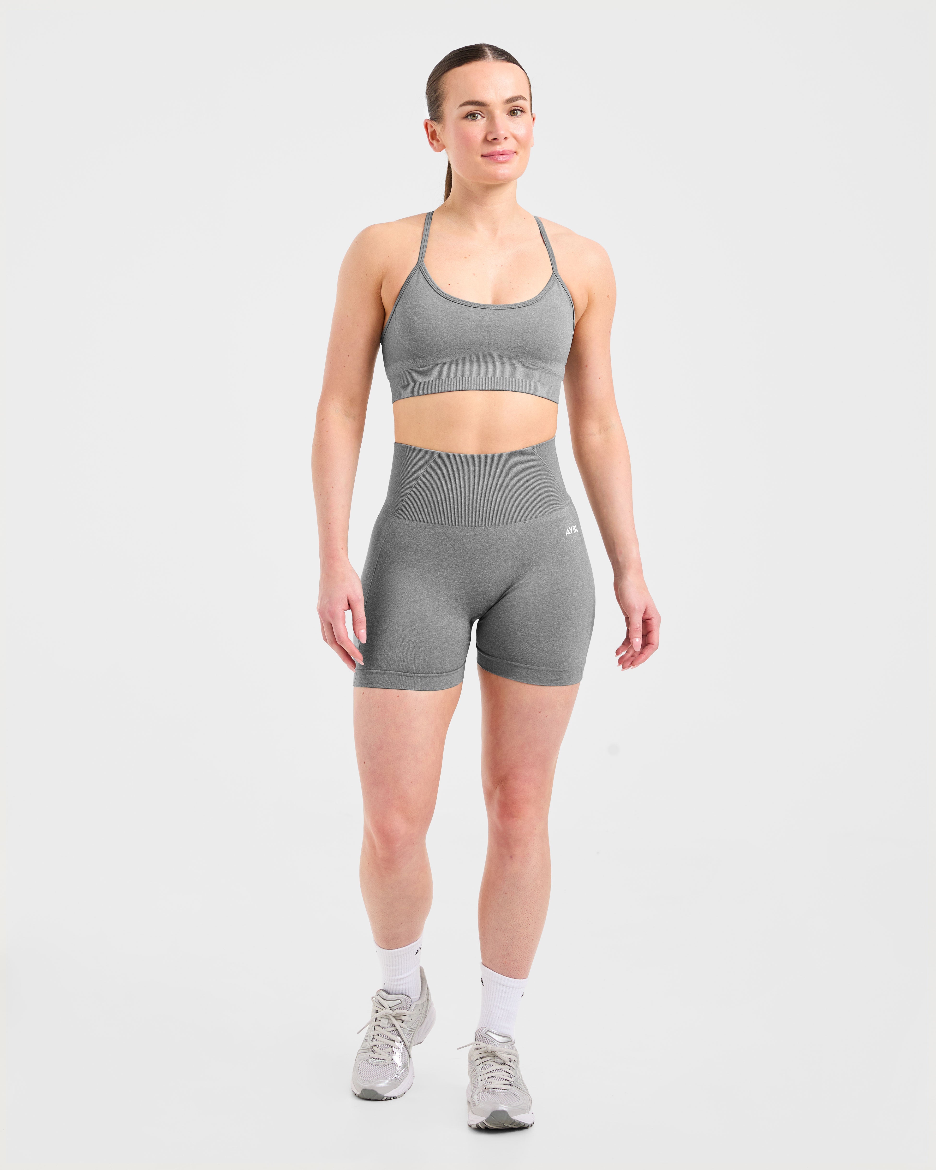 Empower Seamless Sports Bra - Grau Marl