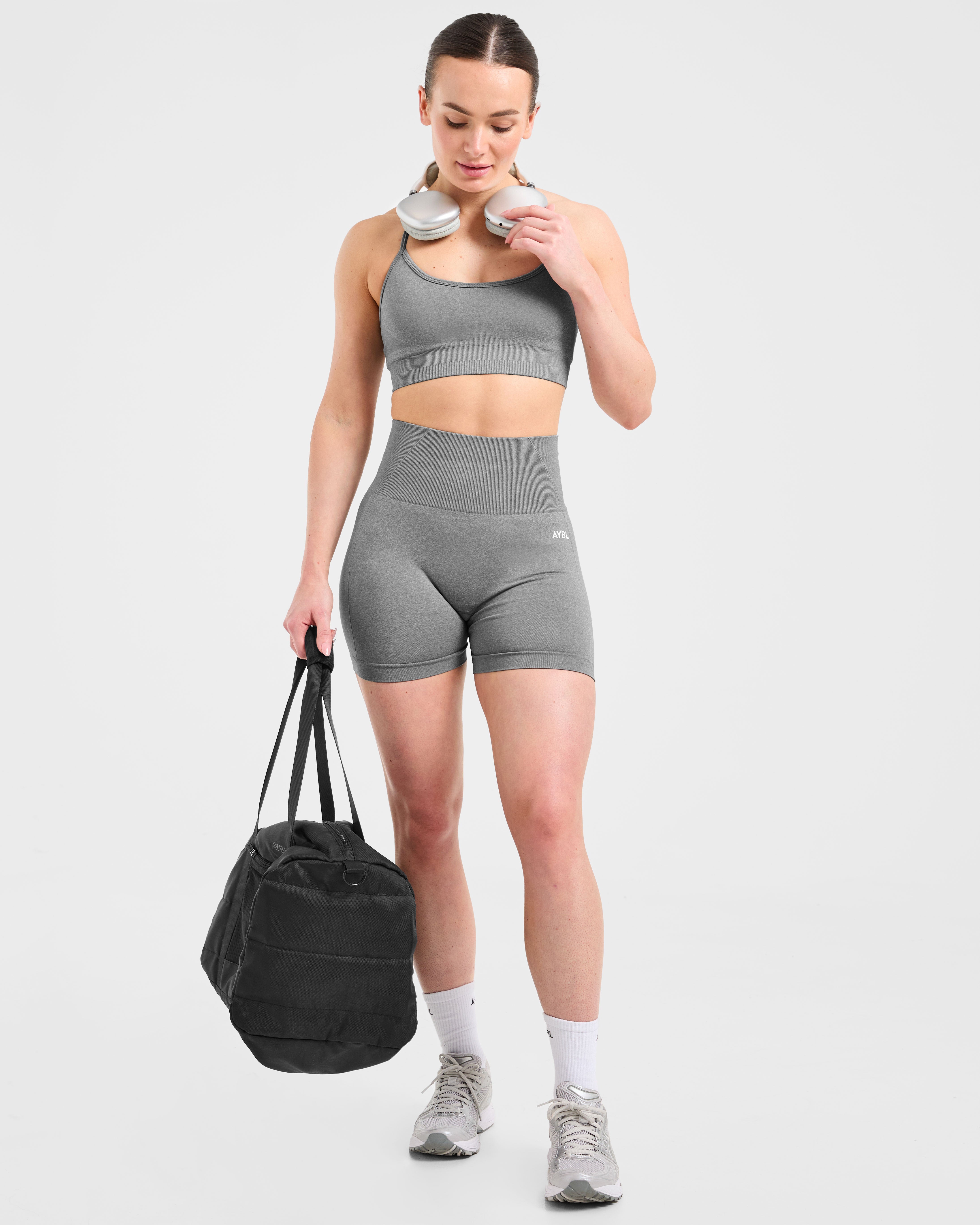 Empower Seamless Sports Bra - Grau Marl