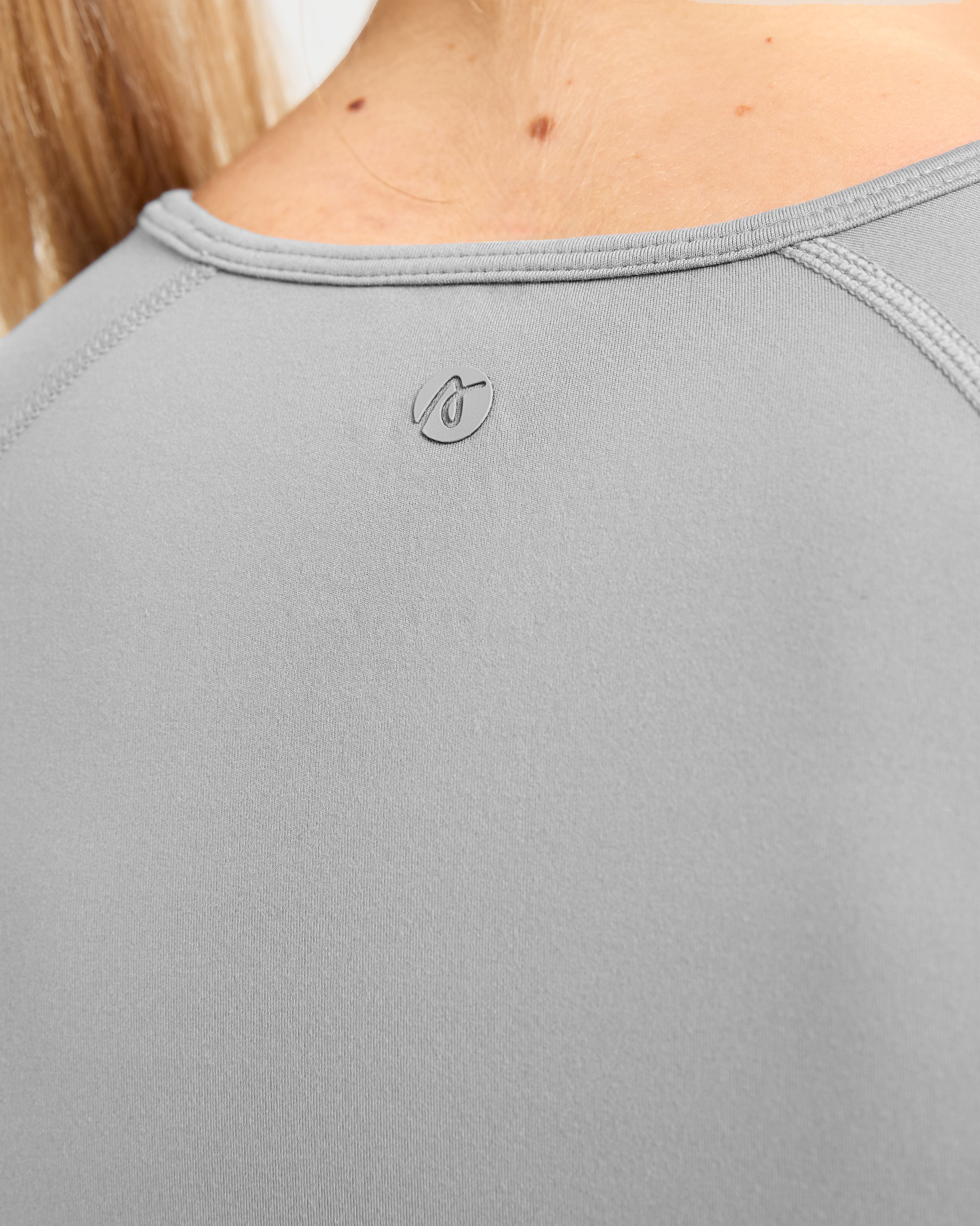 Staple Crop Top - Grau