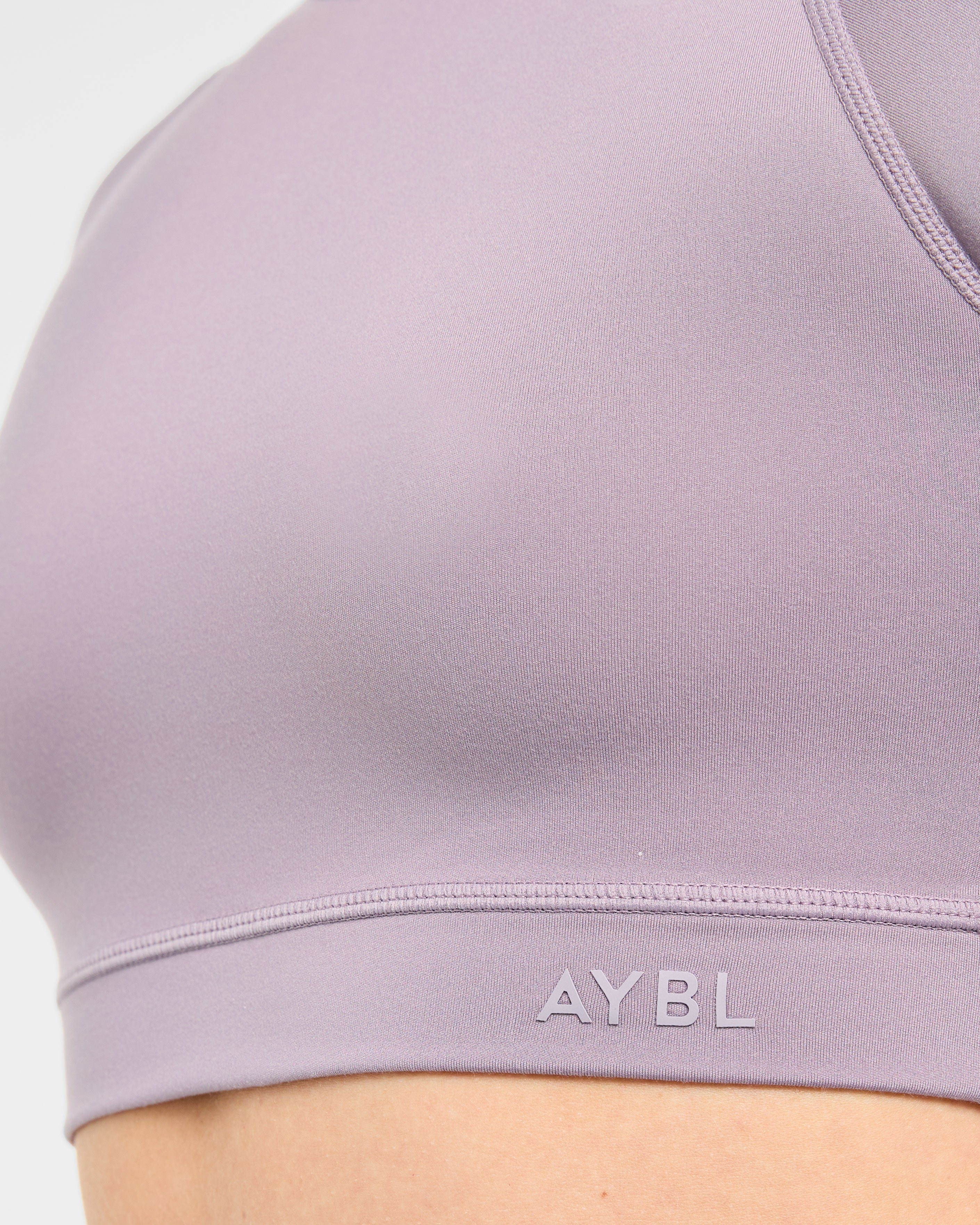 Staple Crop Top - Mauve Violet