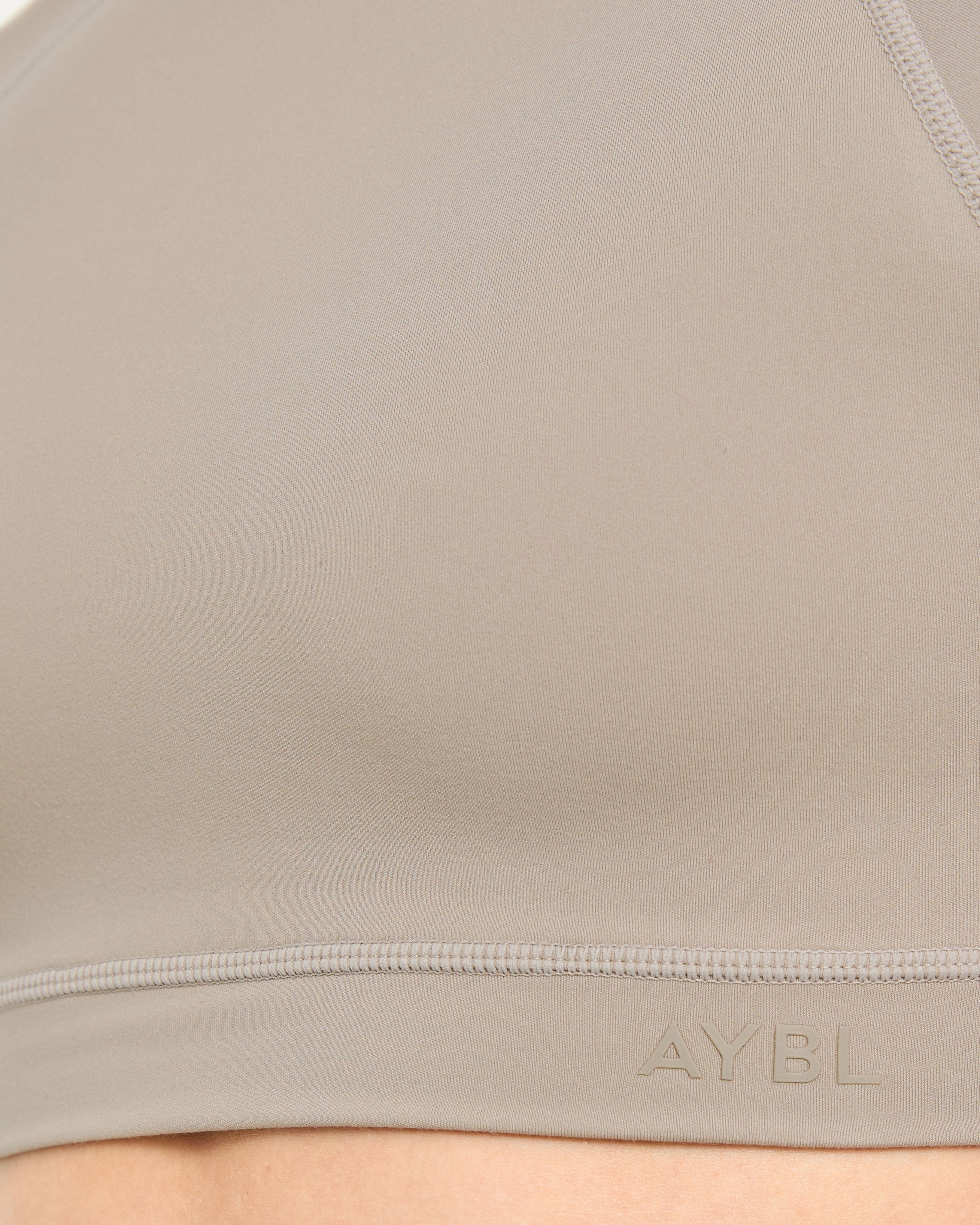 Staple Crop Top - Muted Taupe