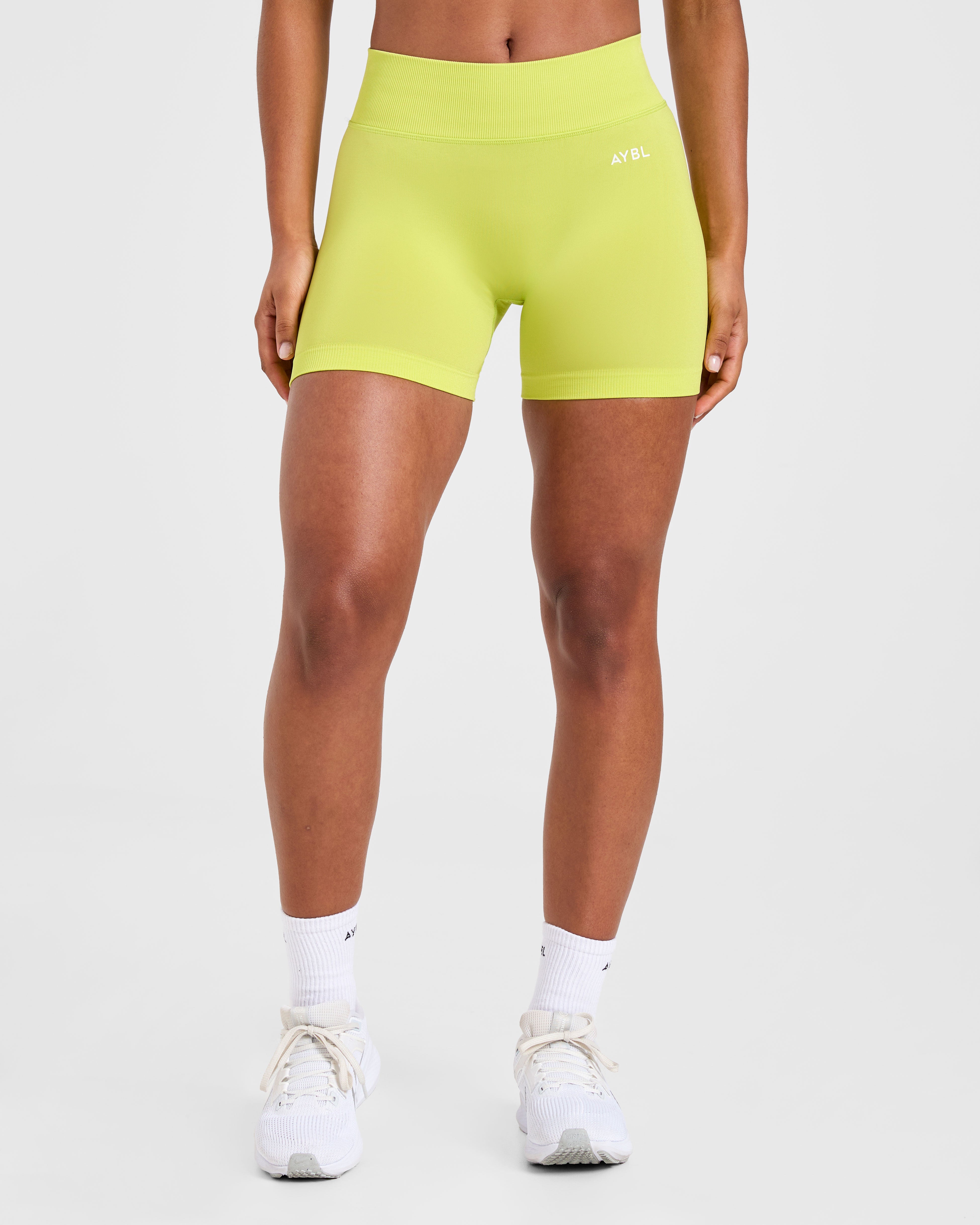 Adapt Seamless Shorts - Lime Grün