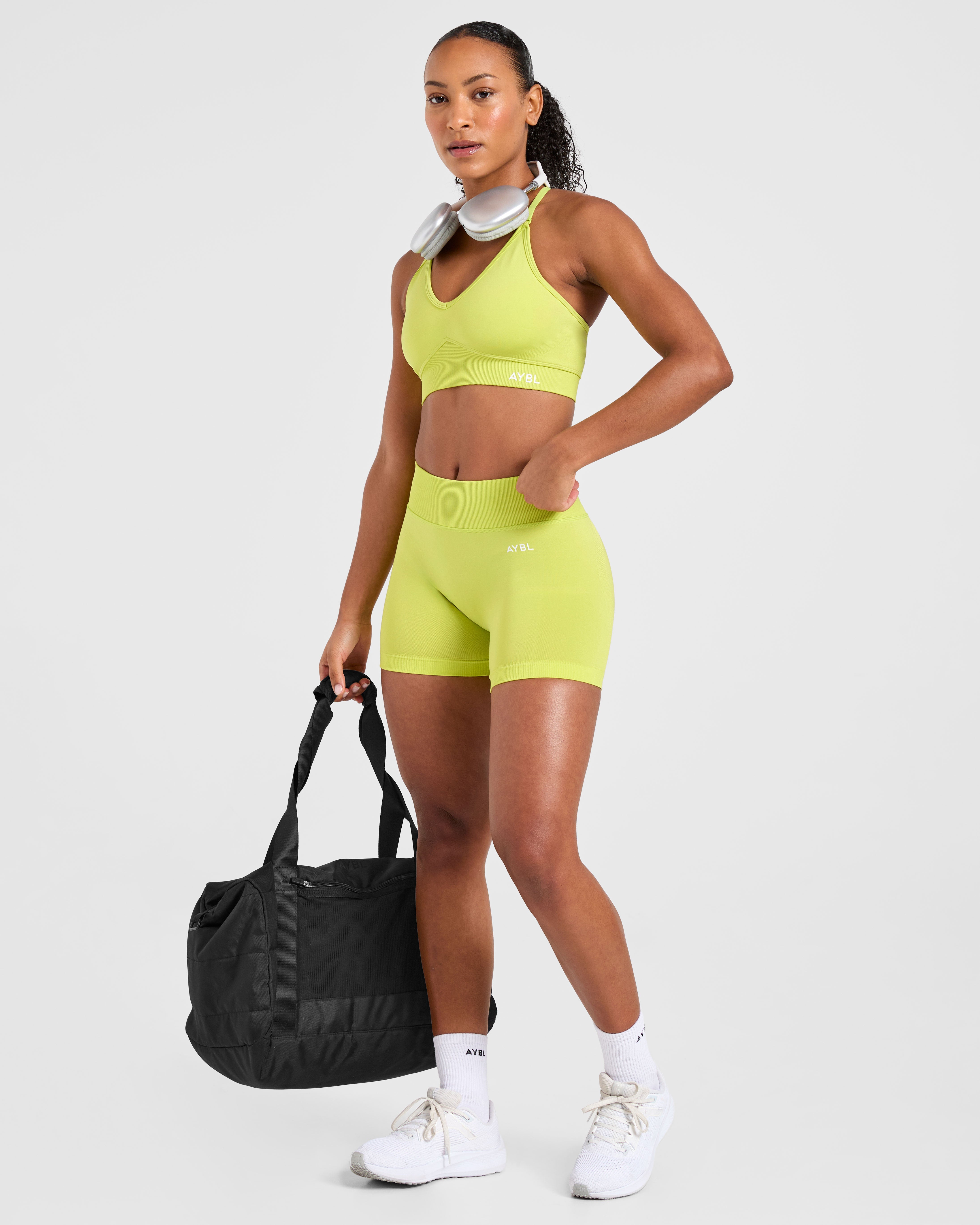 Adapt Seamless Shorts - Lime Grün
