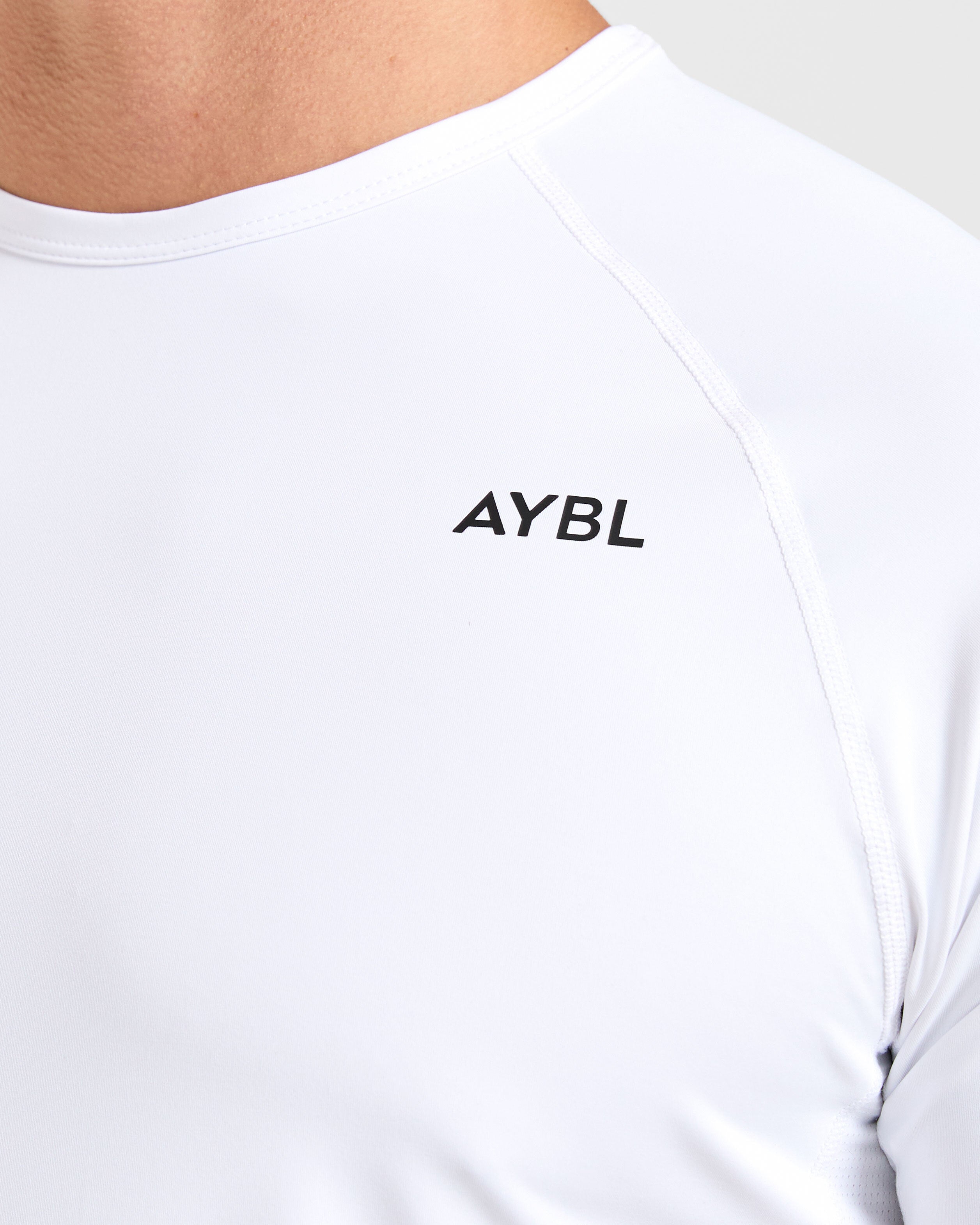 Compression Relaxed T Shirt - Weiß