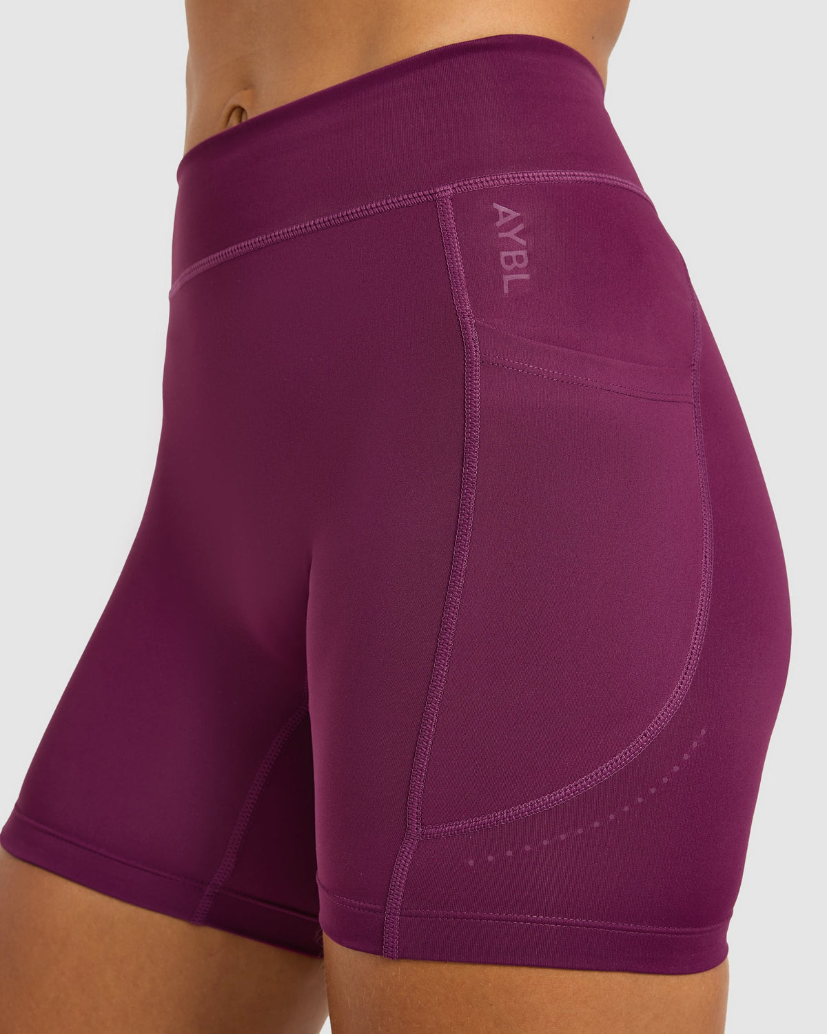 Run Pocket Shorts - Plum