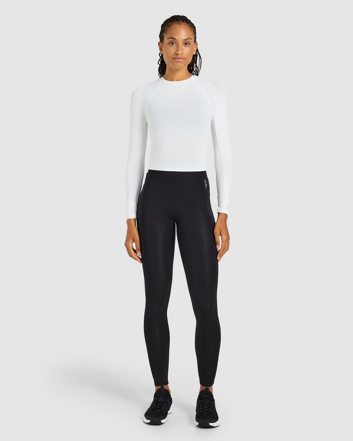 Run Long Sleeve Base Layer - Weiß
