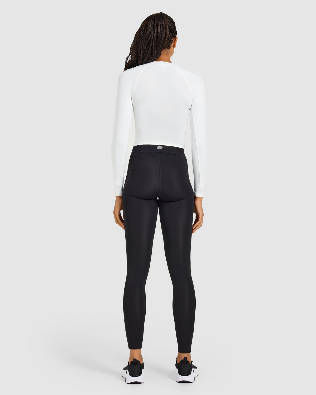Run Long Sleeve Base Layer - Weiß