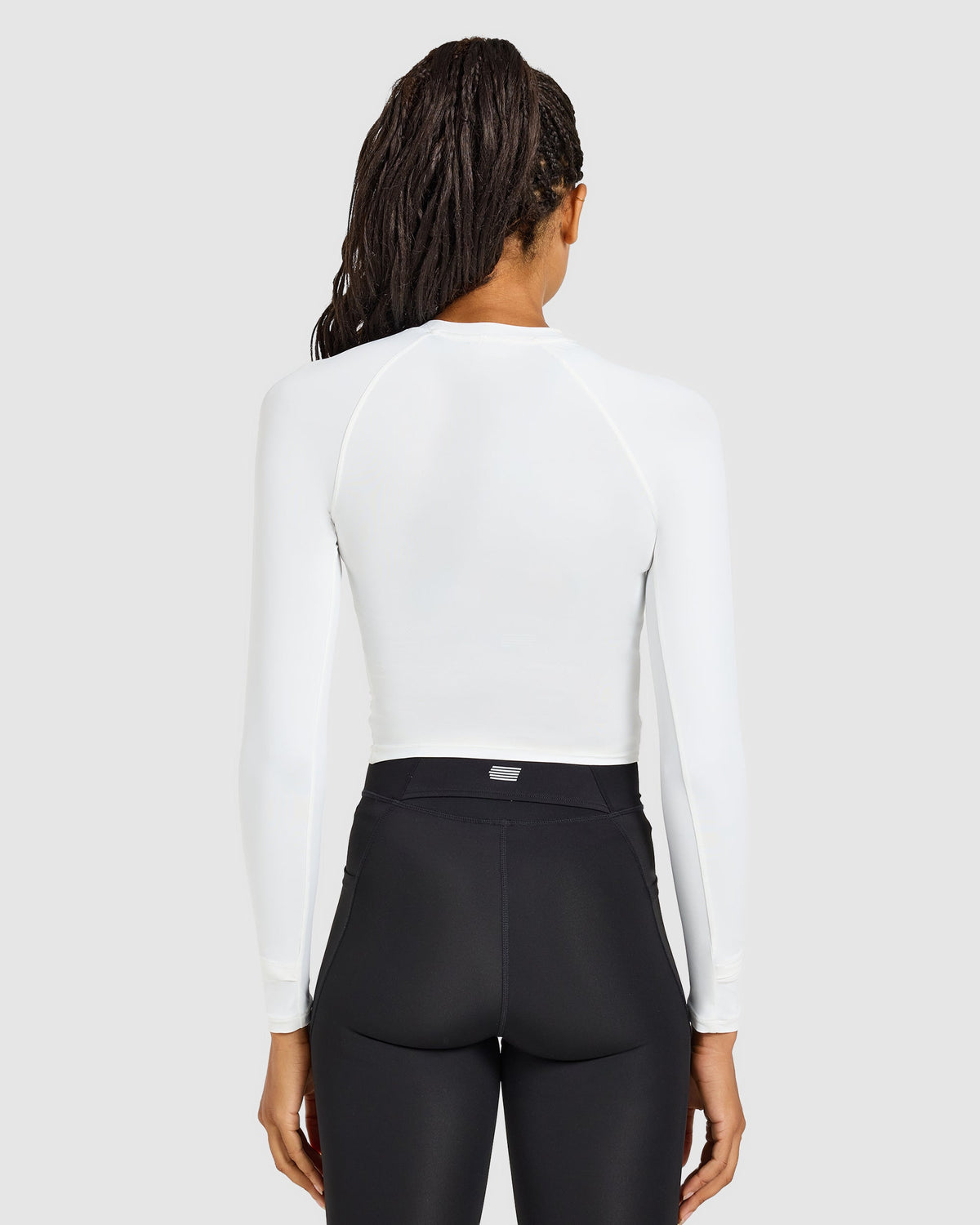 Run Long Sleeve Base Layer - Weiß
