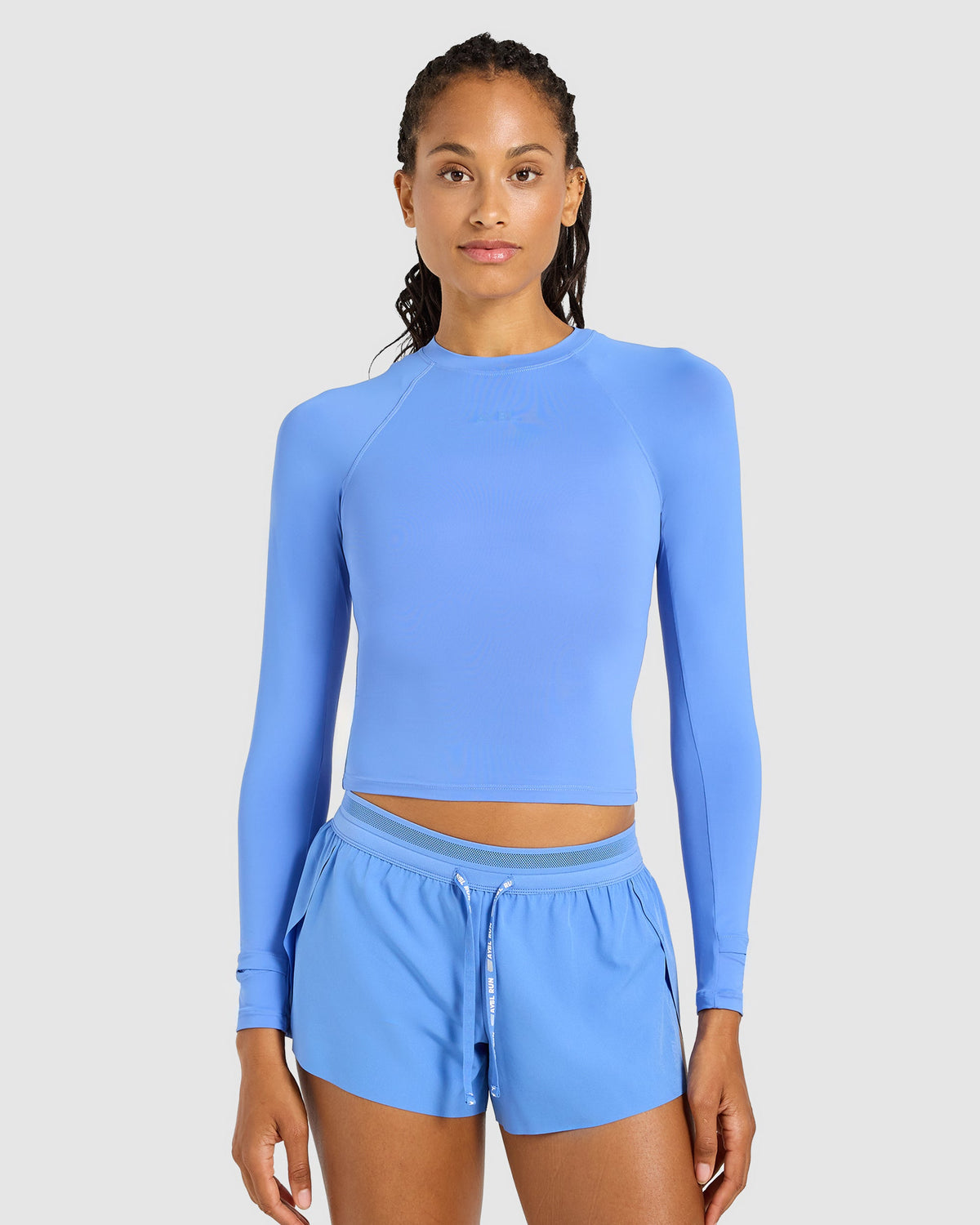 Run Long Sleeve Base Layer - Cornflower Blau