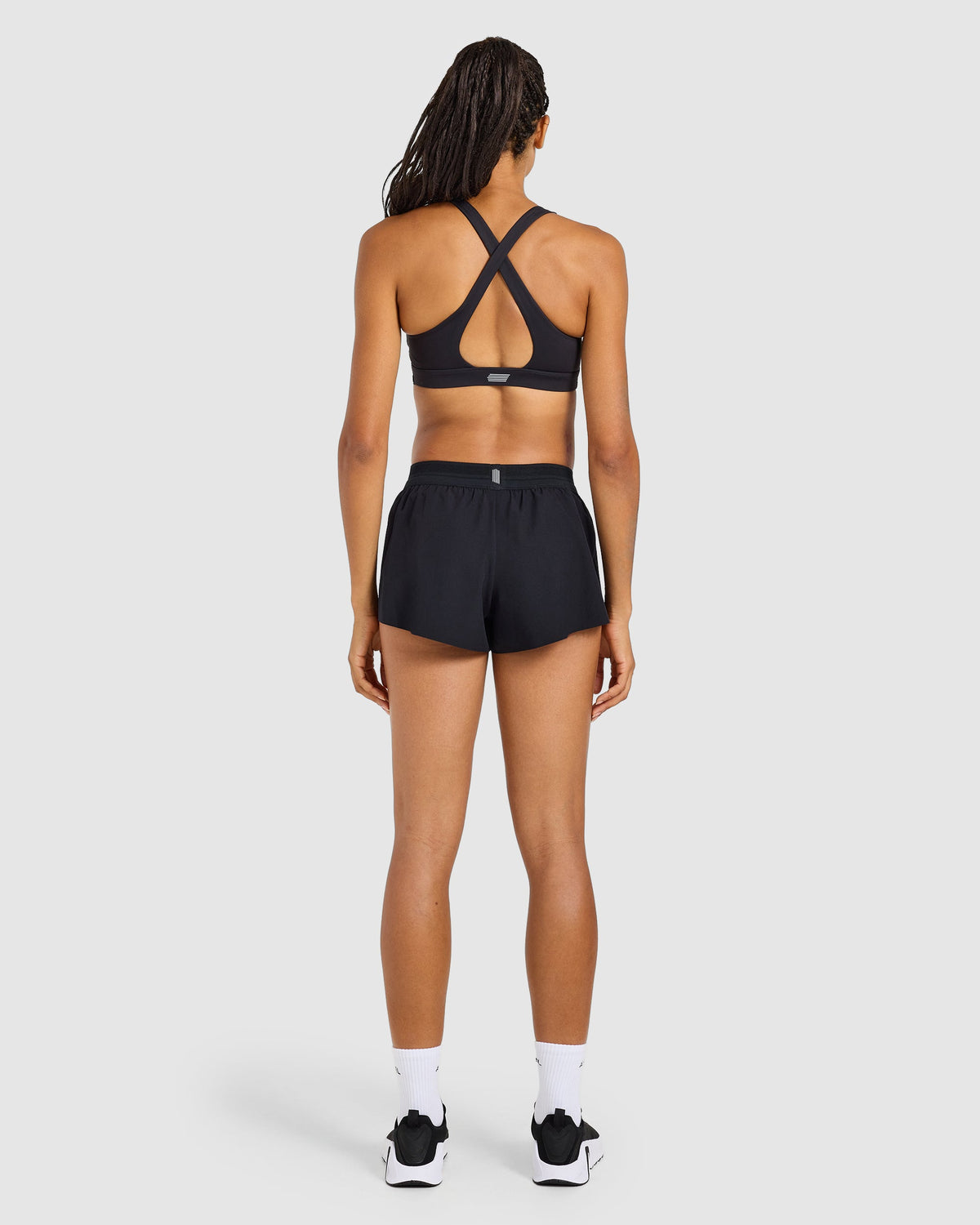 Run Low Rise 3" Shorts - Schwarz