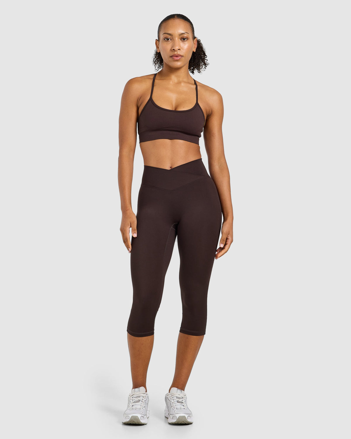 Sculpt Wrap Capri - Cocoa Braun