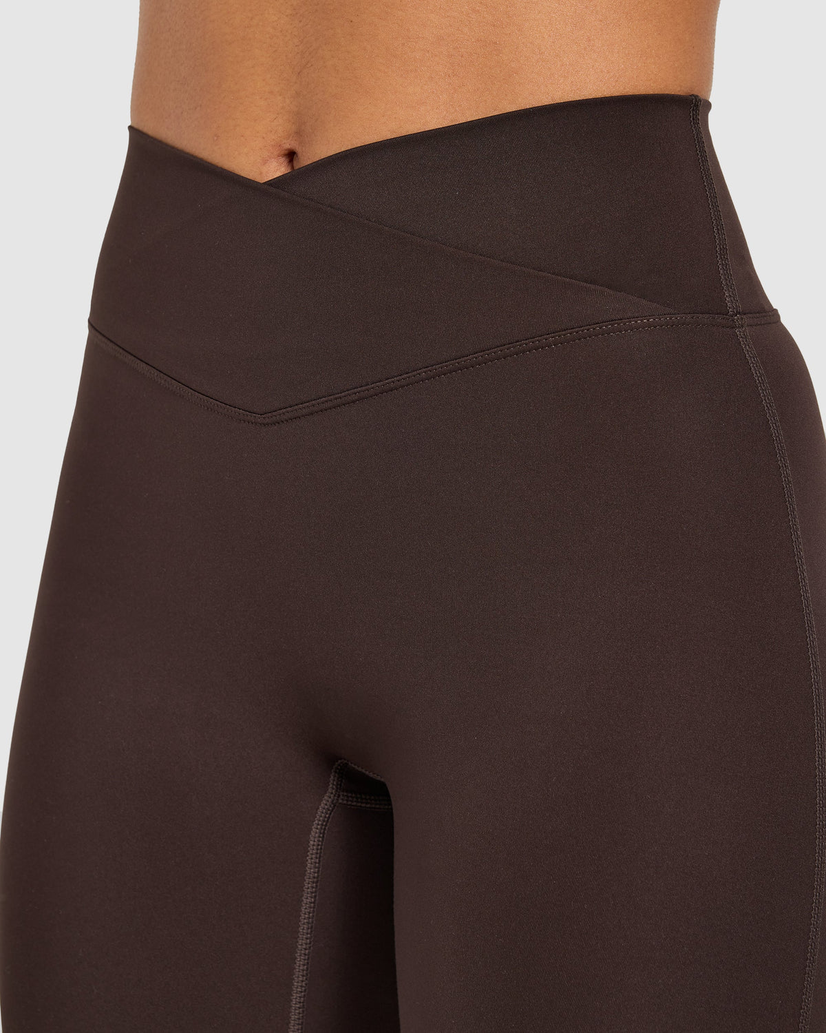 Sculpt Wrap Capri - Cocoa Braun