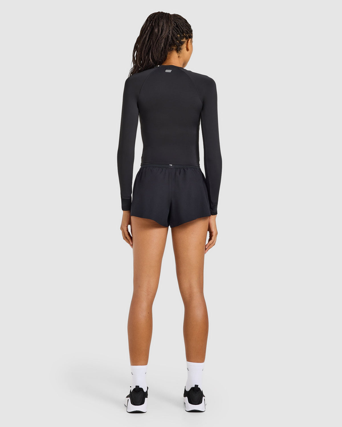 Run Long Sleeve Base Layer - Schwarz