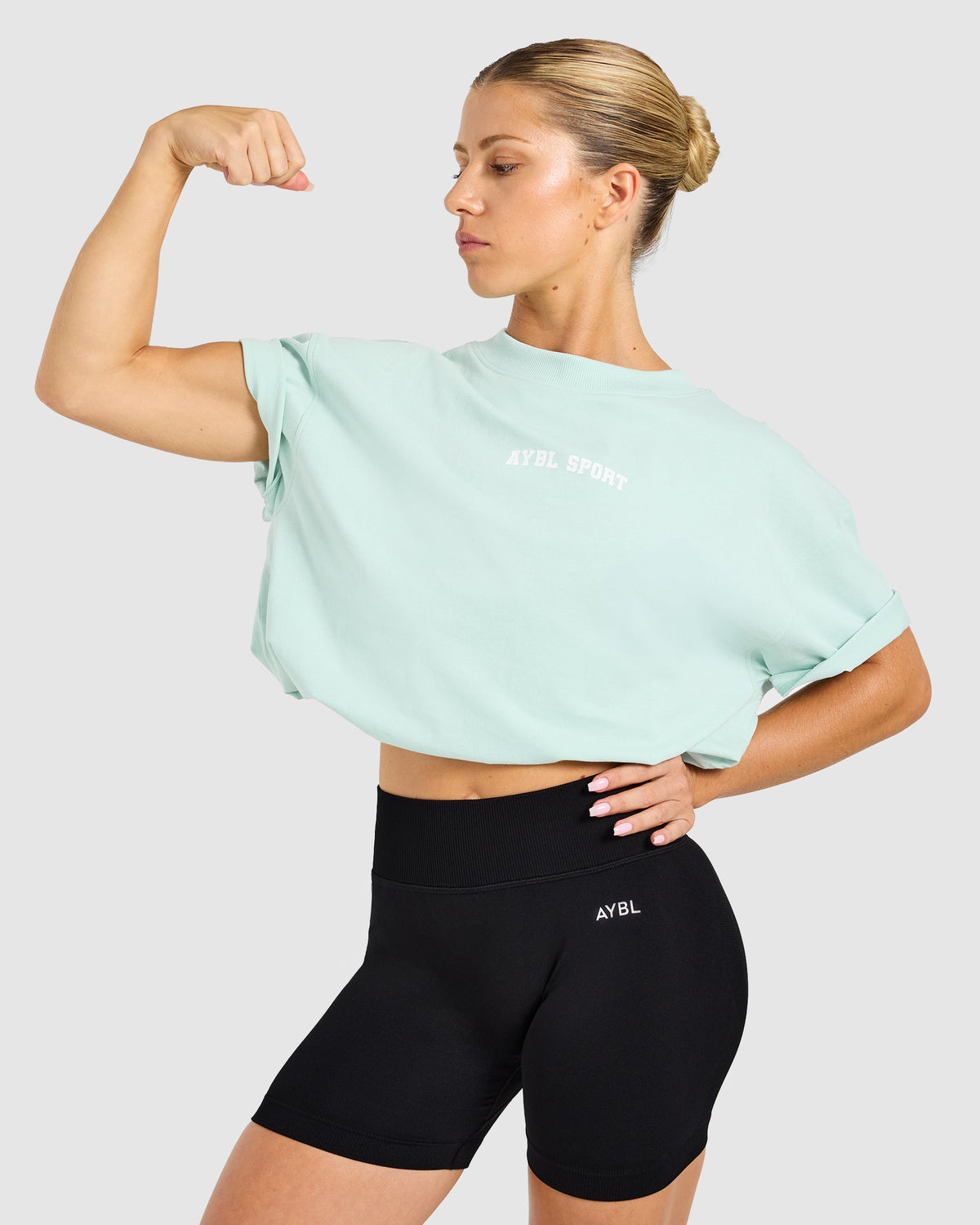 AYBL Campus Division Oversized T Shirt - Mint