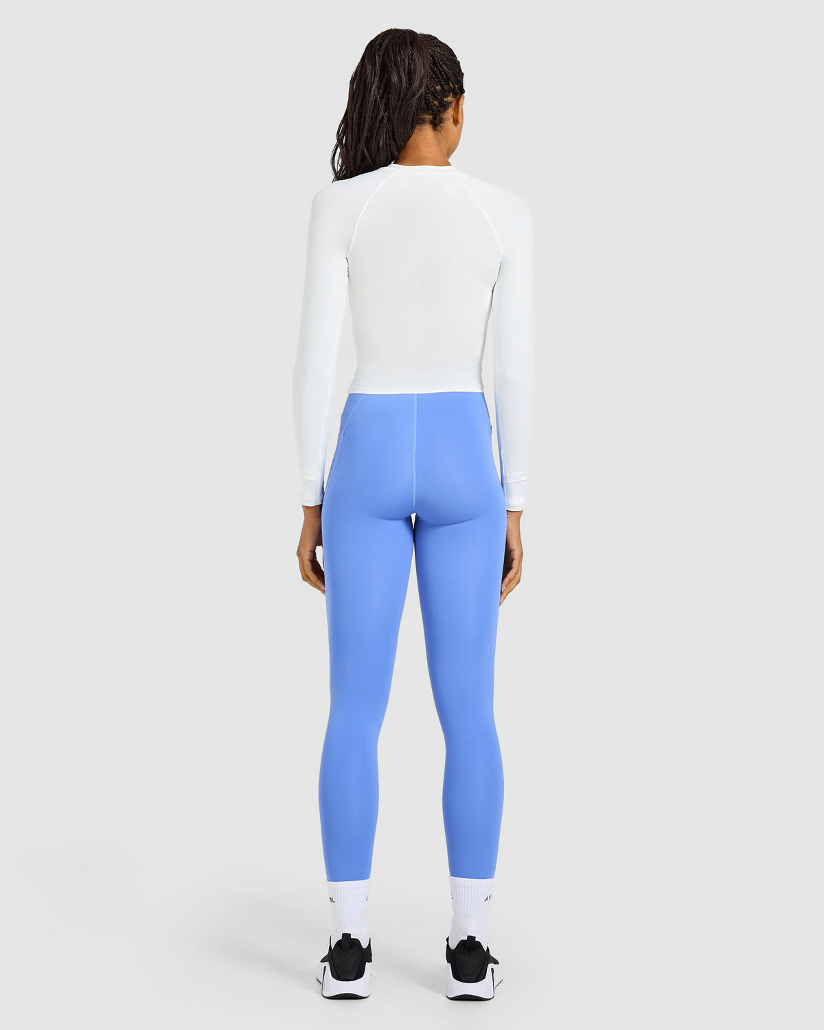 Run Pocket Leggings - Cornflower Blau