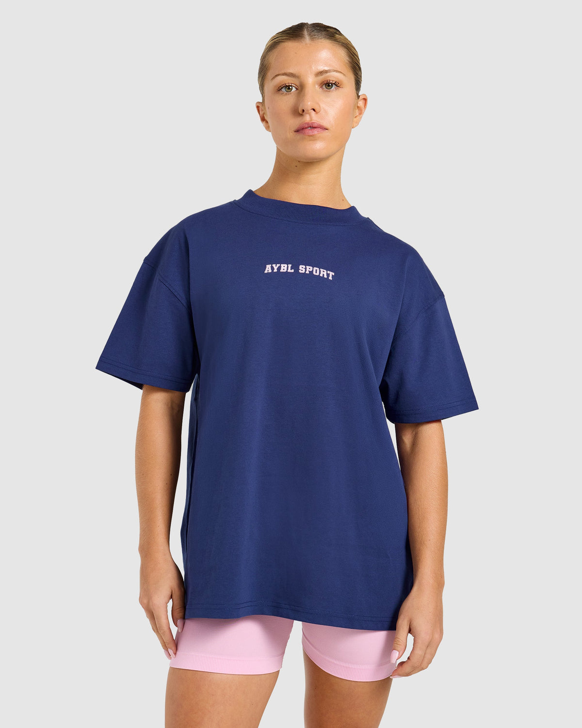 AYBL Campus Division Oversized T Shirt - Storm Blau
