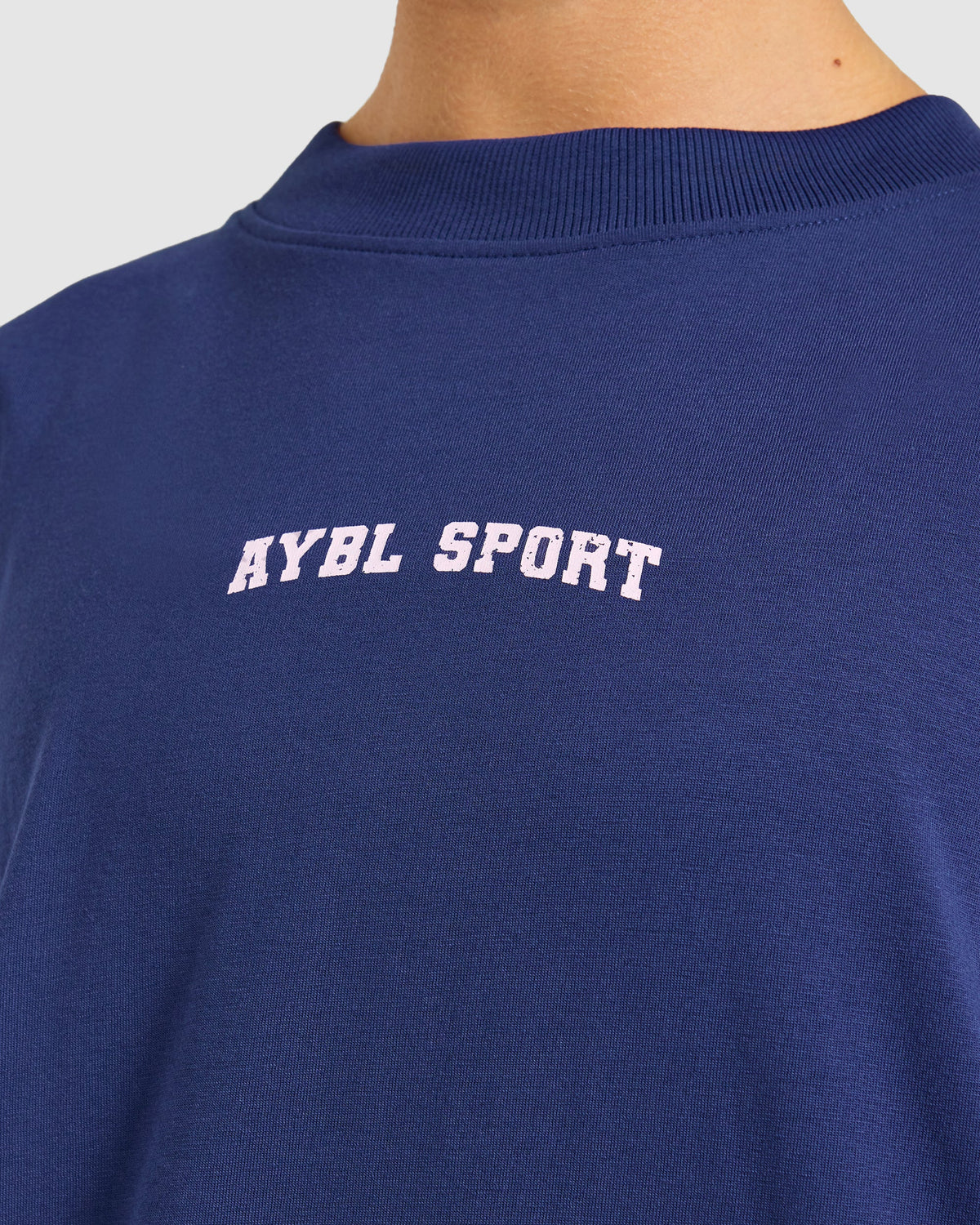 AYBL Campus Division Oversized T Shirt - Storm Blau