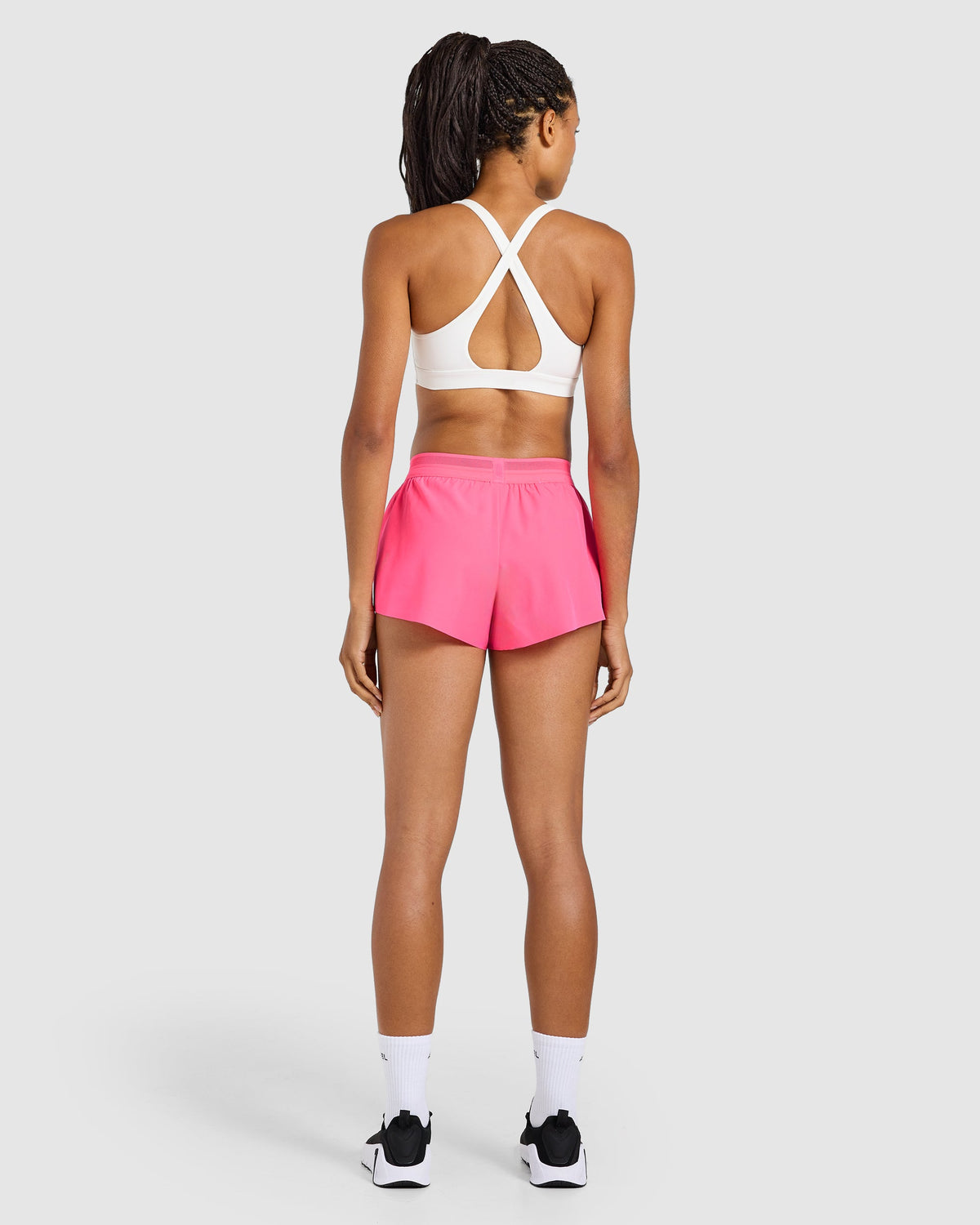 Run Low Rise 3" Shorts - Neon Rosa