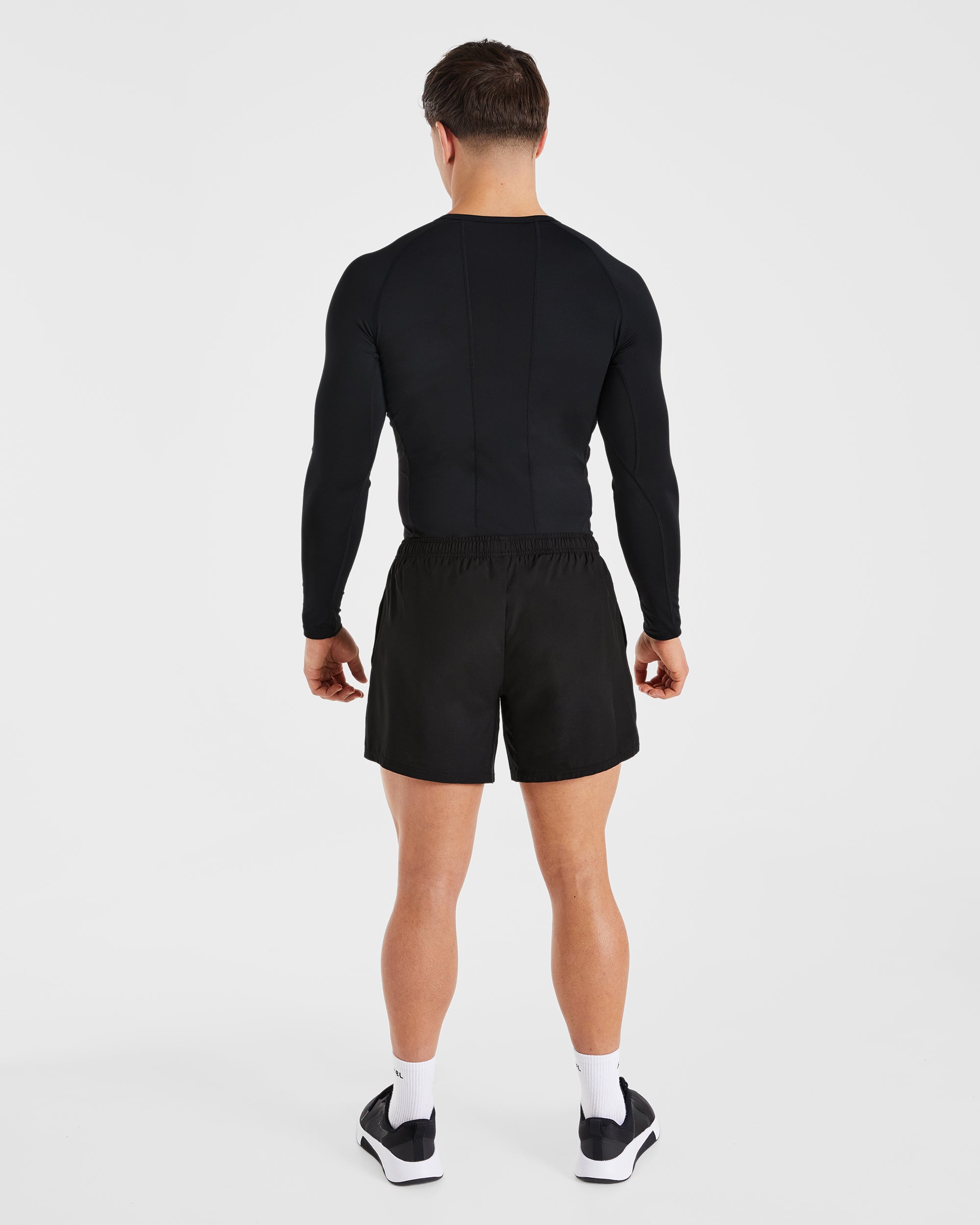 Compression Long Sleeve - Schwarz