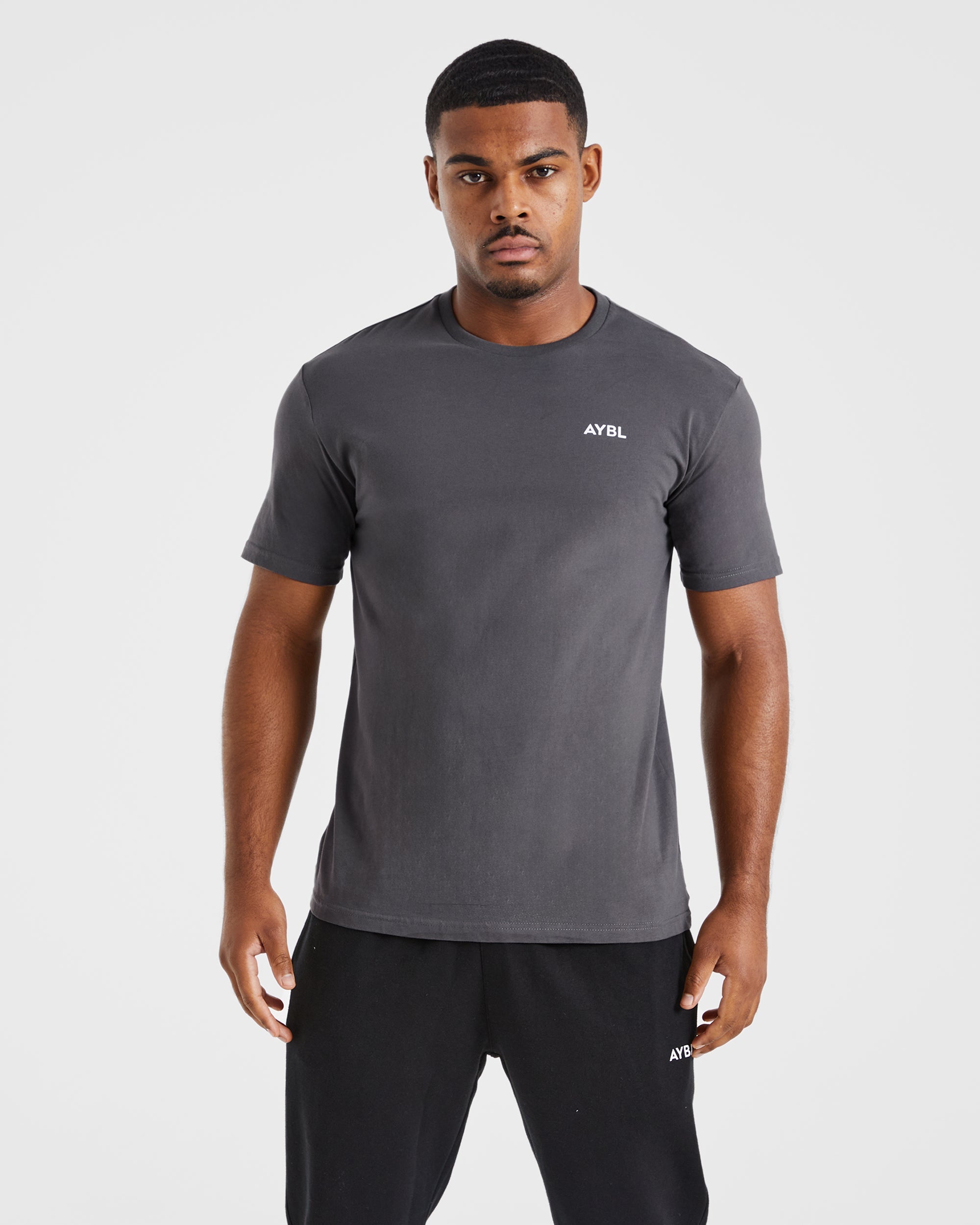 Essential T Shirt - Charcoal