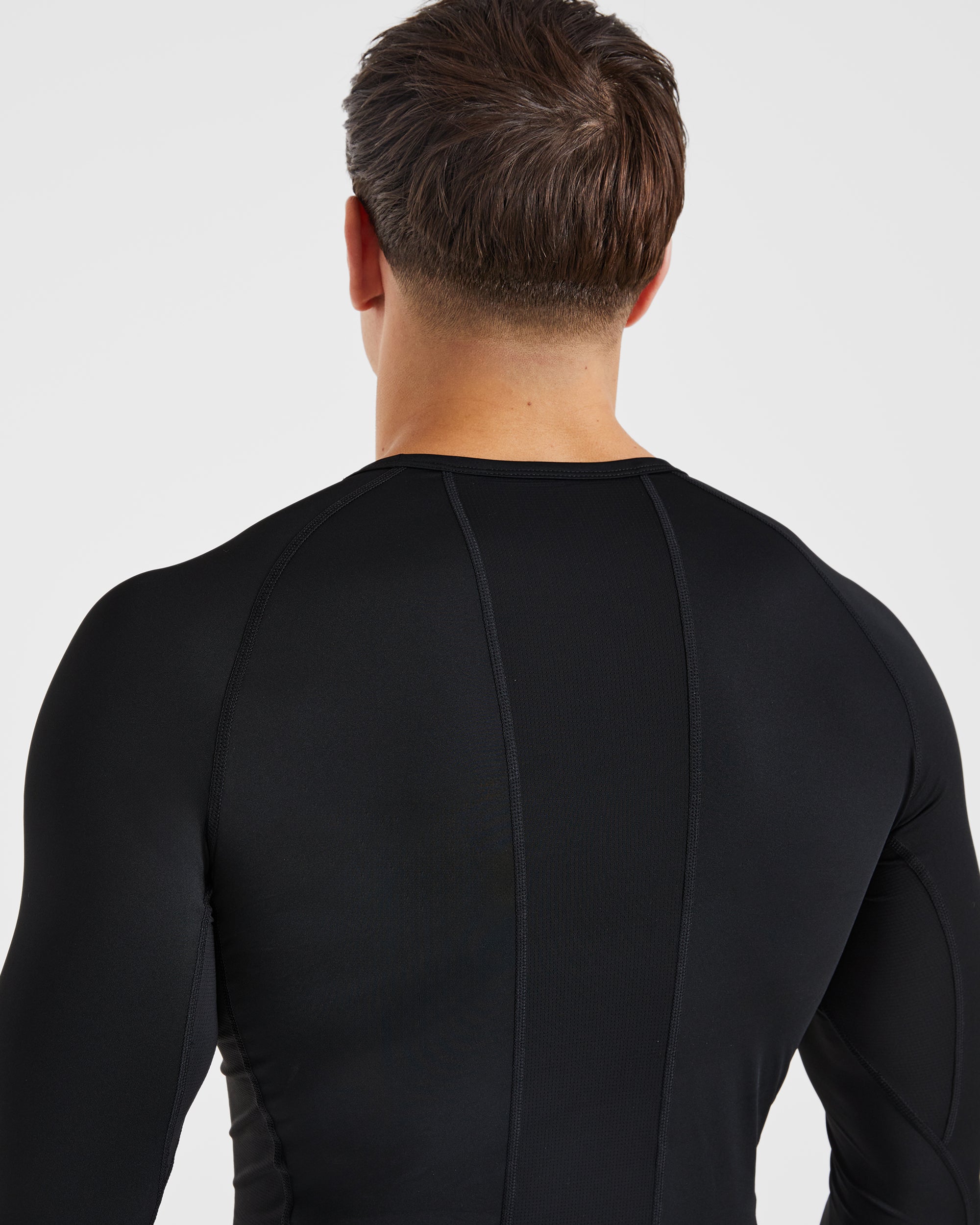 Compression Long Sleeve - Schwarz