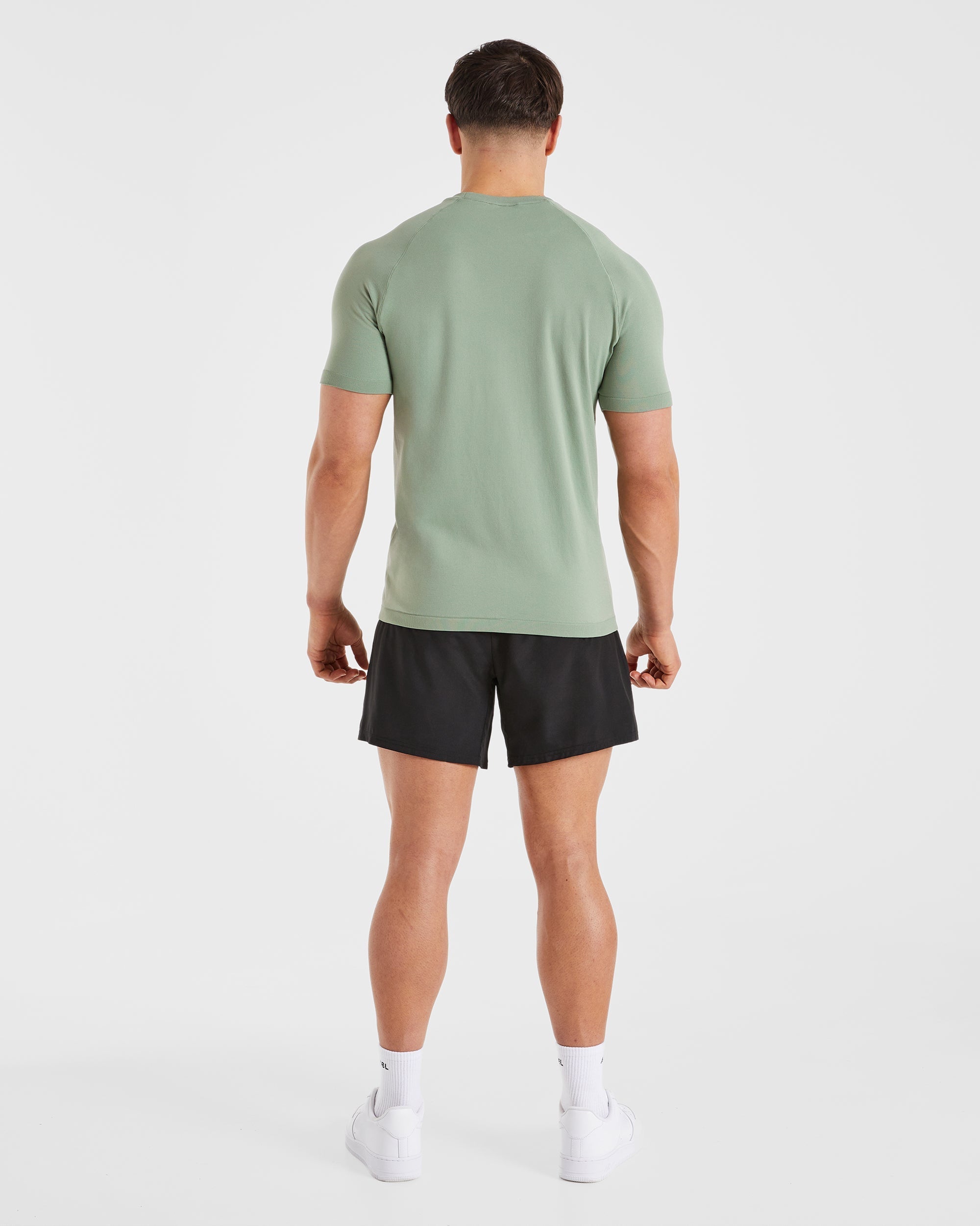 Ascend Seamless T Shirt - Olive Grün