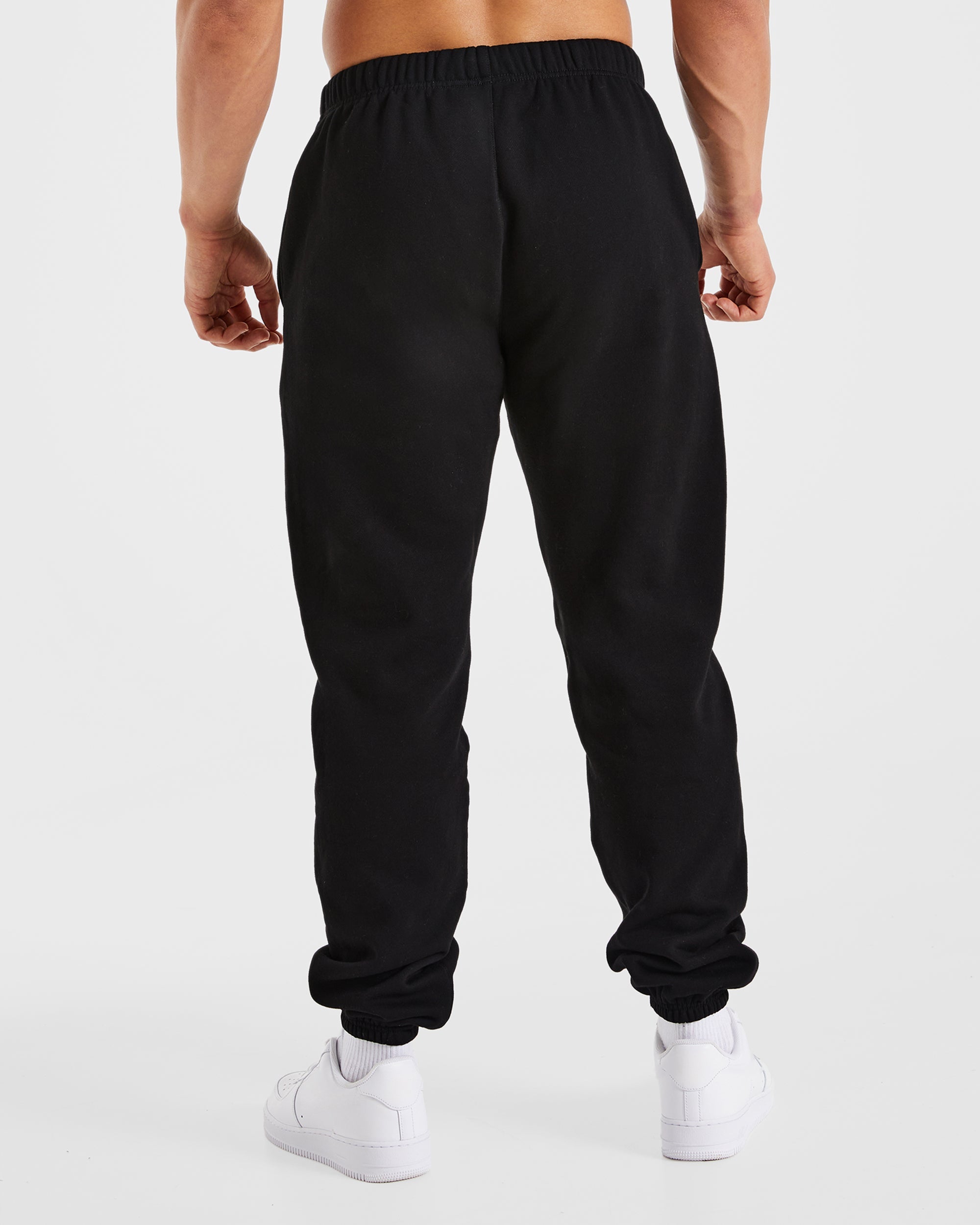 Essential Oversized Joggers - Schwarz