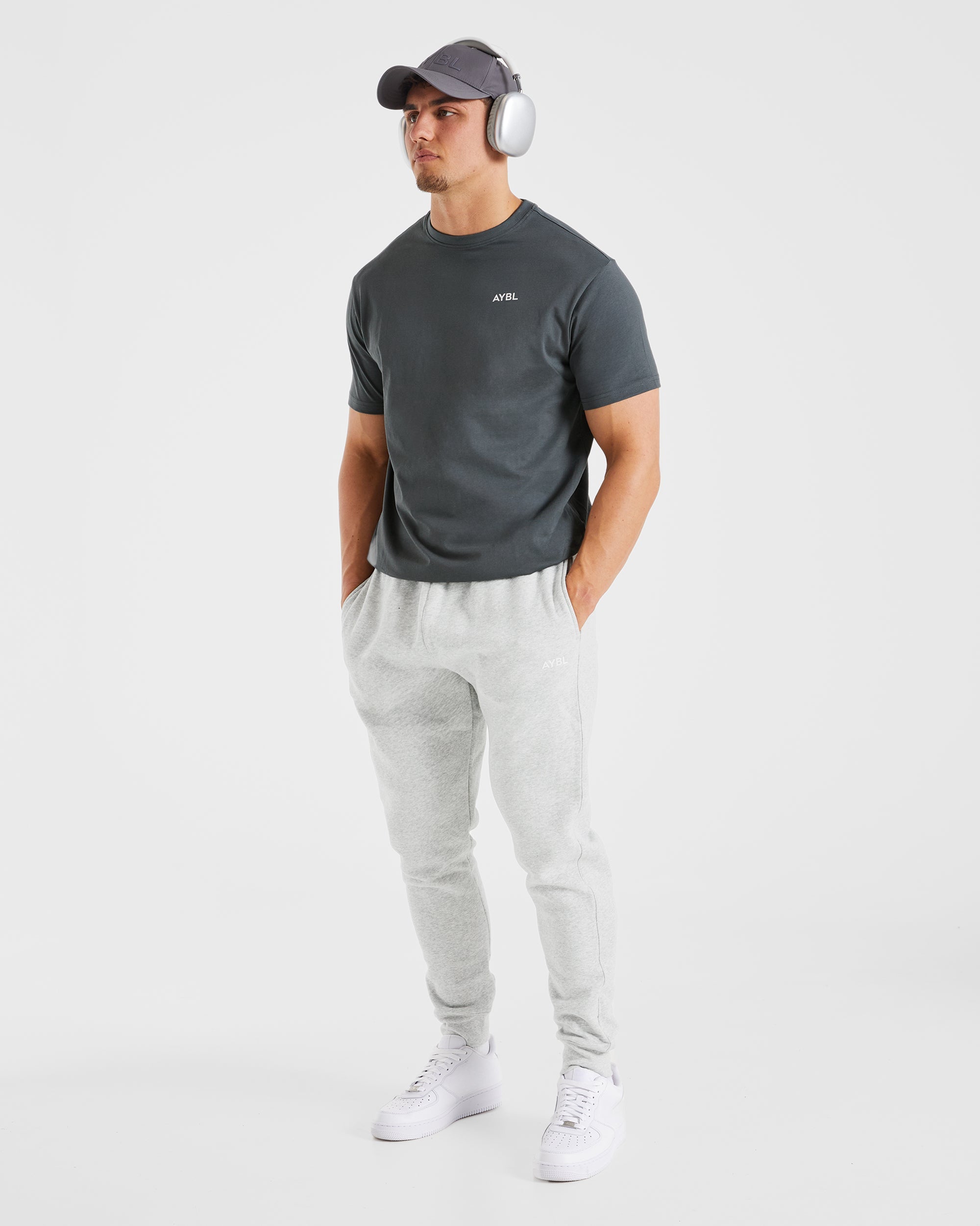 Essential Joggers - Grau Marl