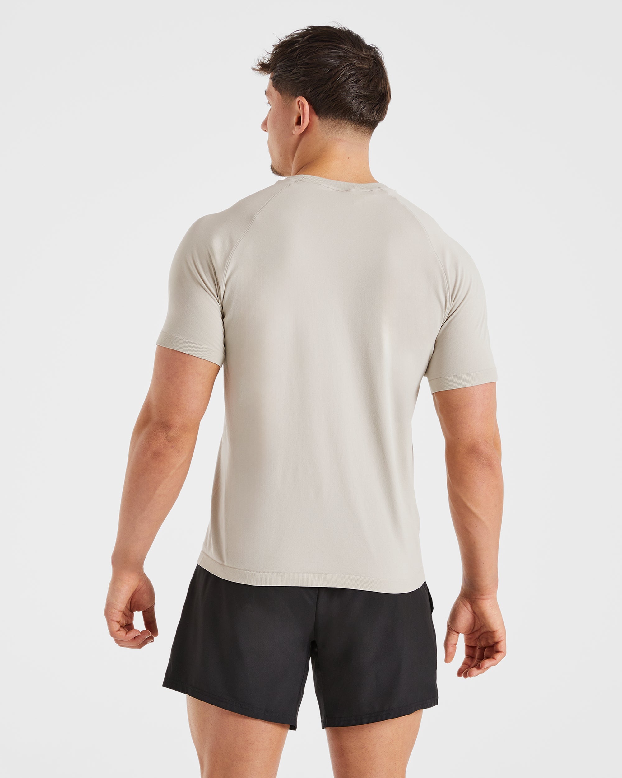 Ascend Seamless T Shirt - Ice Grau